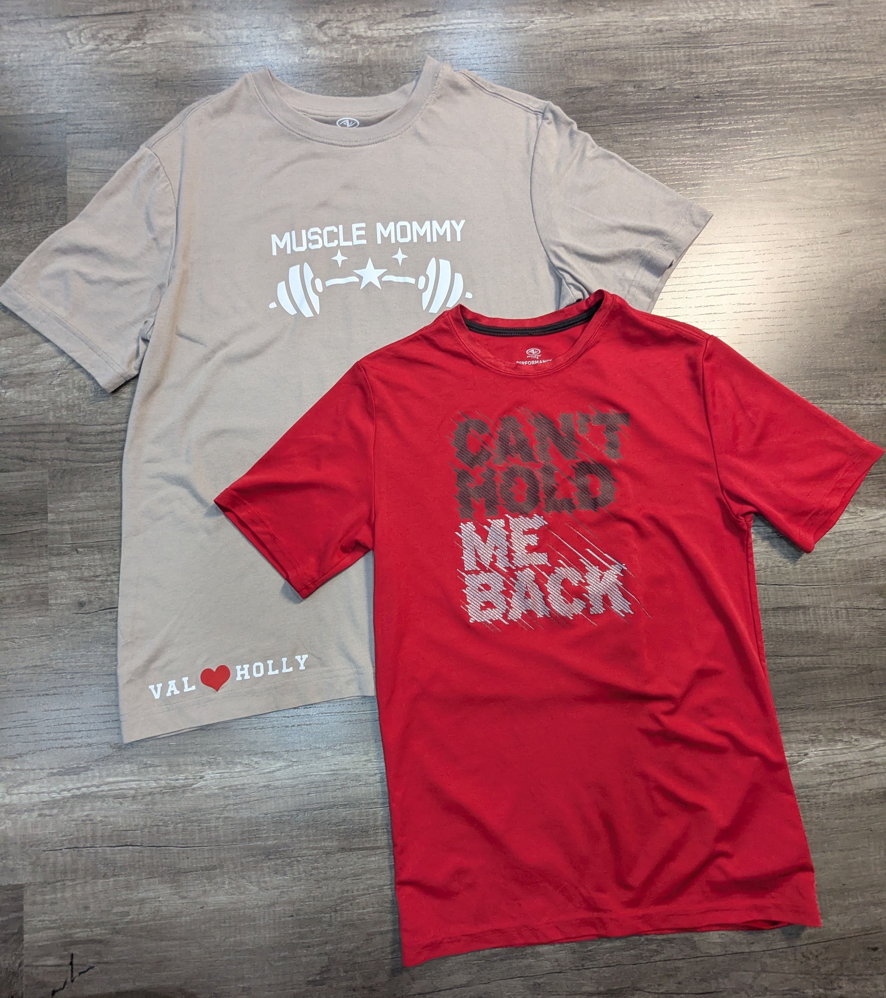 3516 - Camisetas Atléticas de Manga Corta y Larga