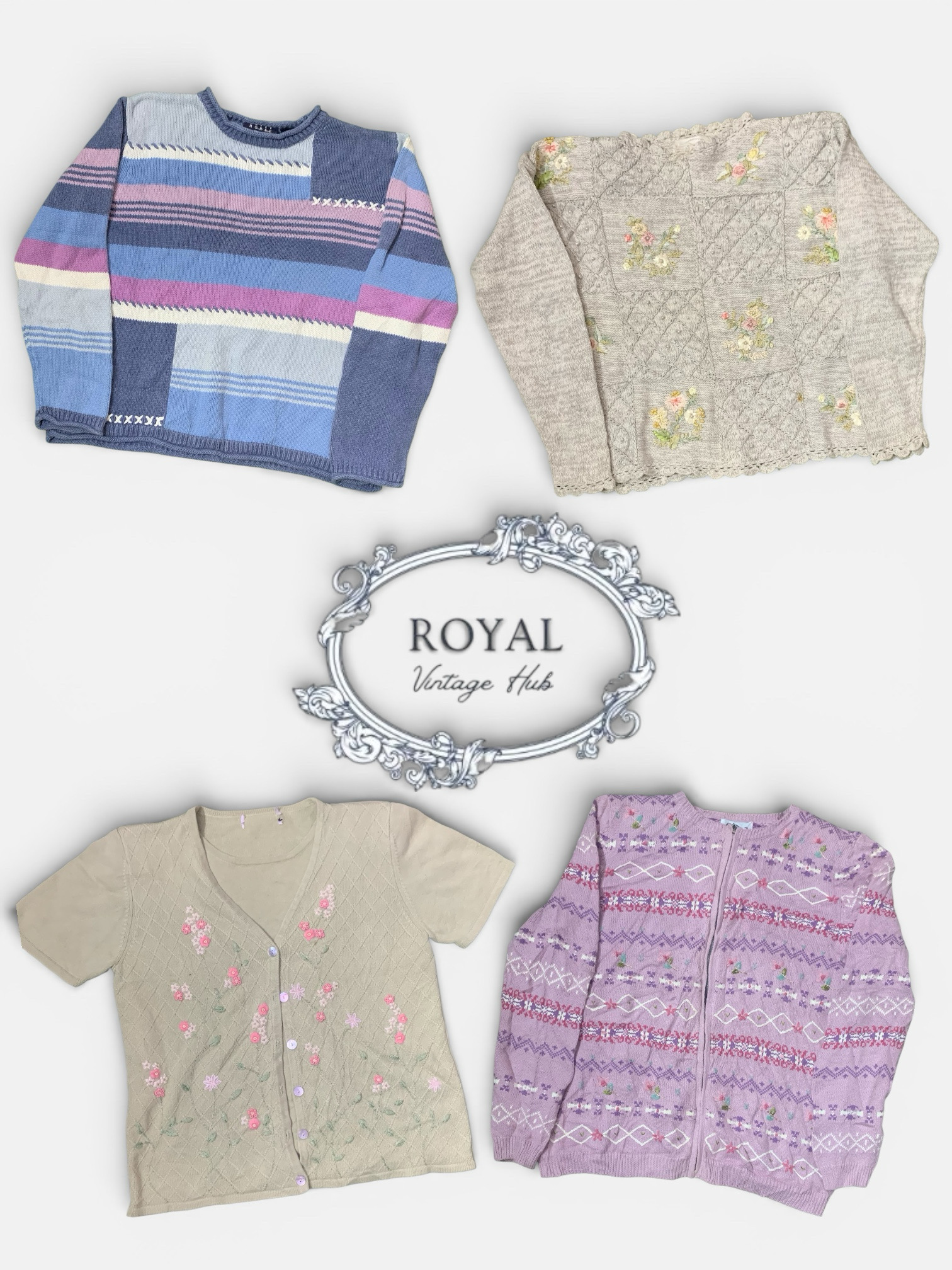 Y2K / Vintage Cottagecore Knits