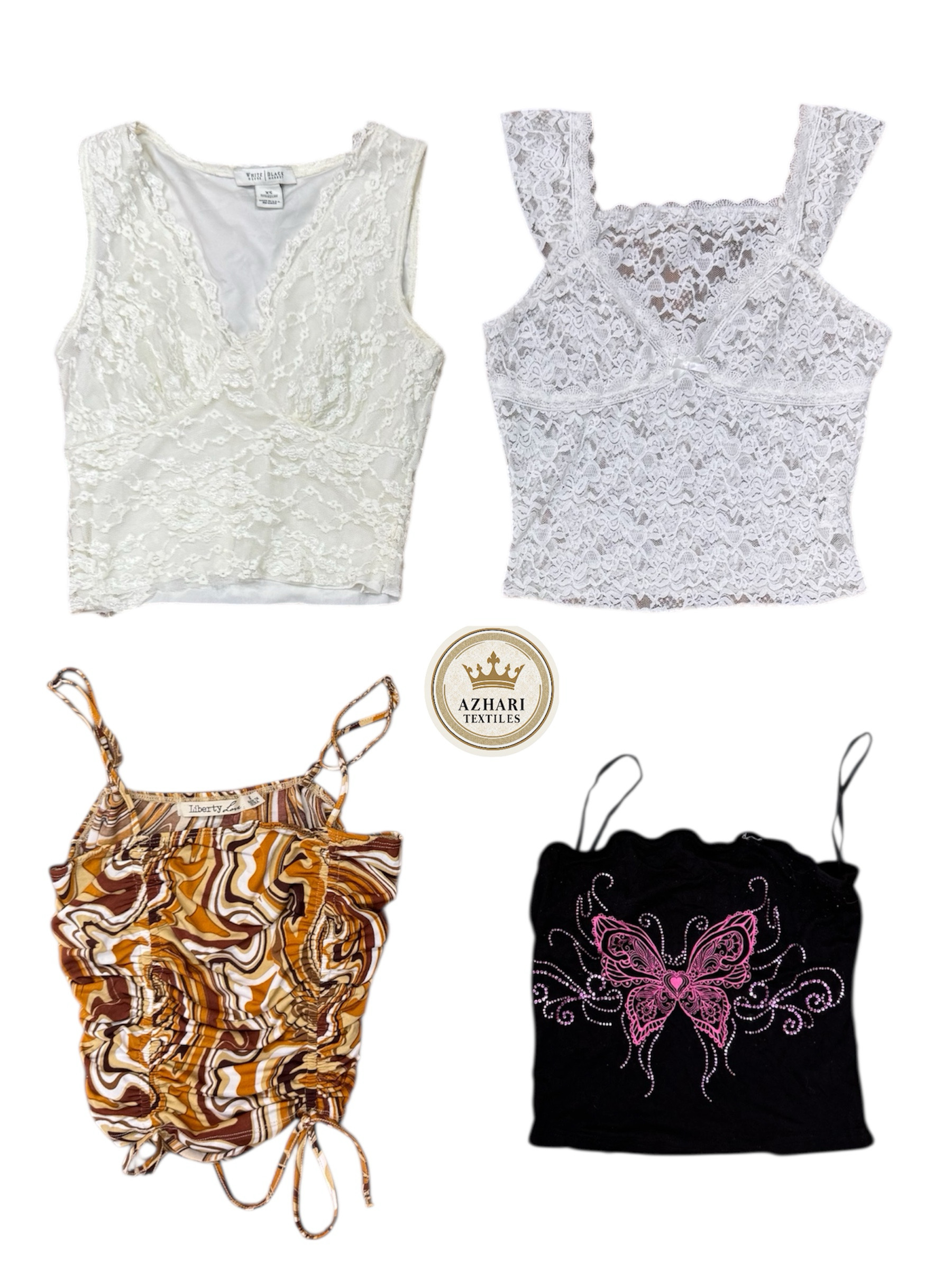 Y2K cropped Tops 10 pezzi a 481