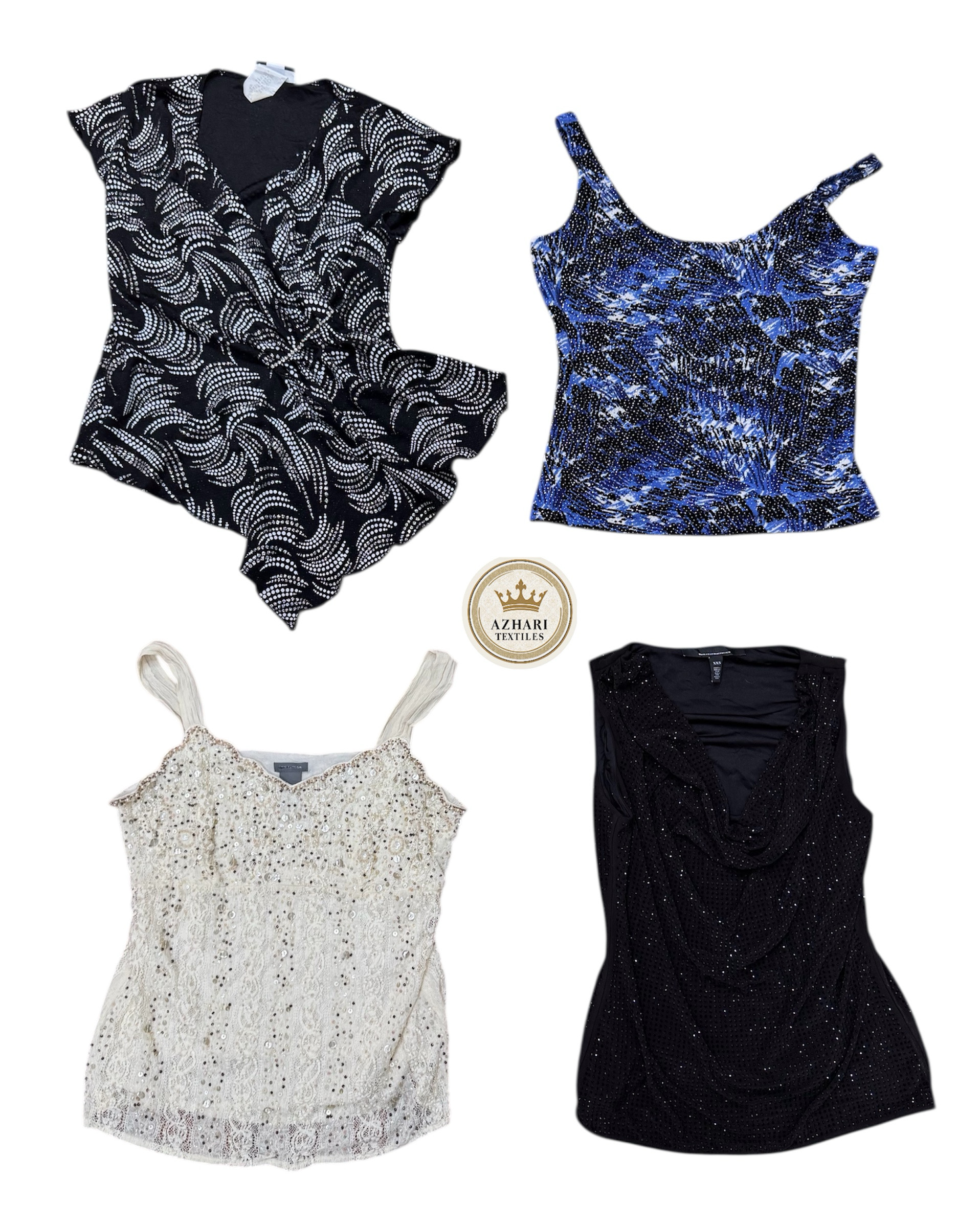 Top Y2K imbottiti 10 pezzi a 483