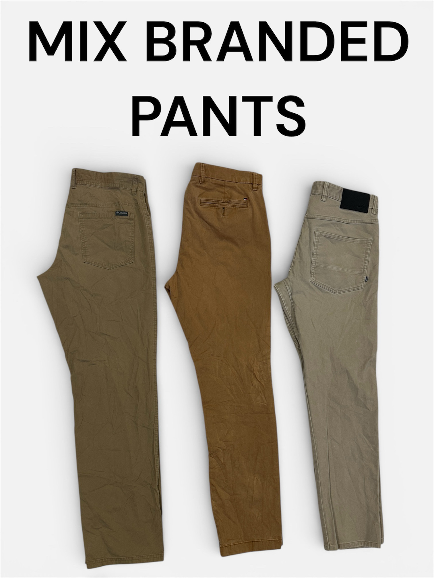 Mix branded pants
