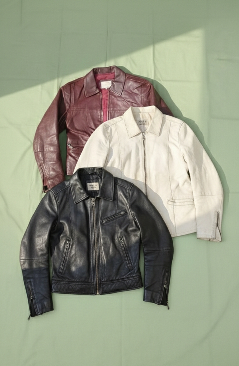 Vintage Leather Jacket Bundle | Y2K Moto & 90s Str..