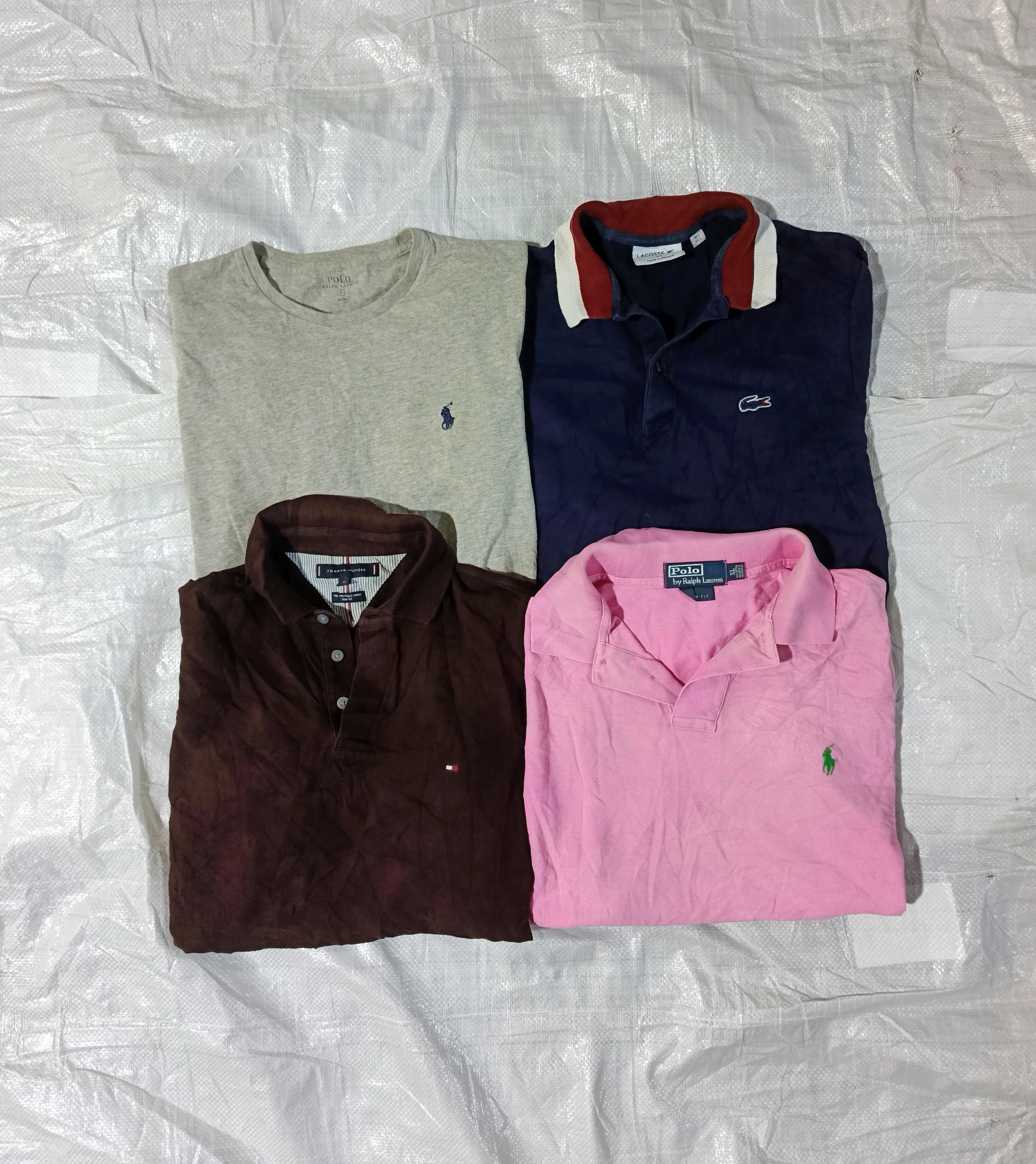 Polo、Lacoste、Tommy Tシャツ