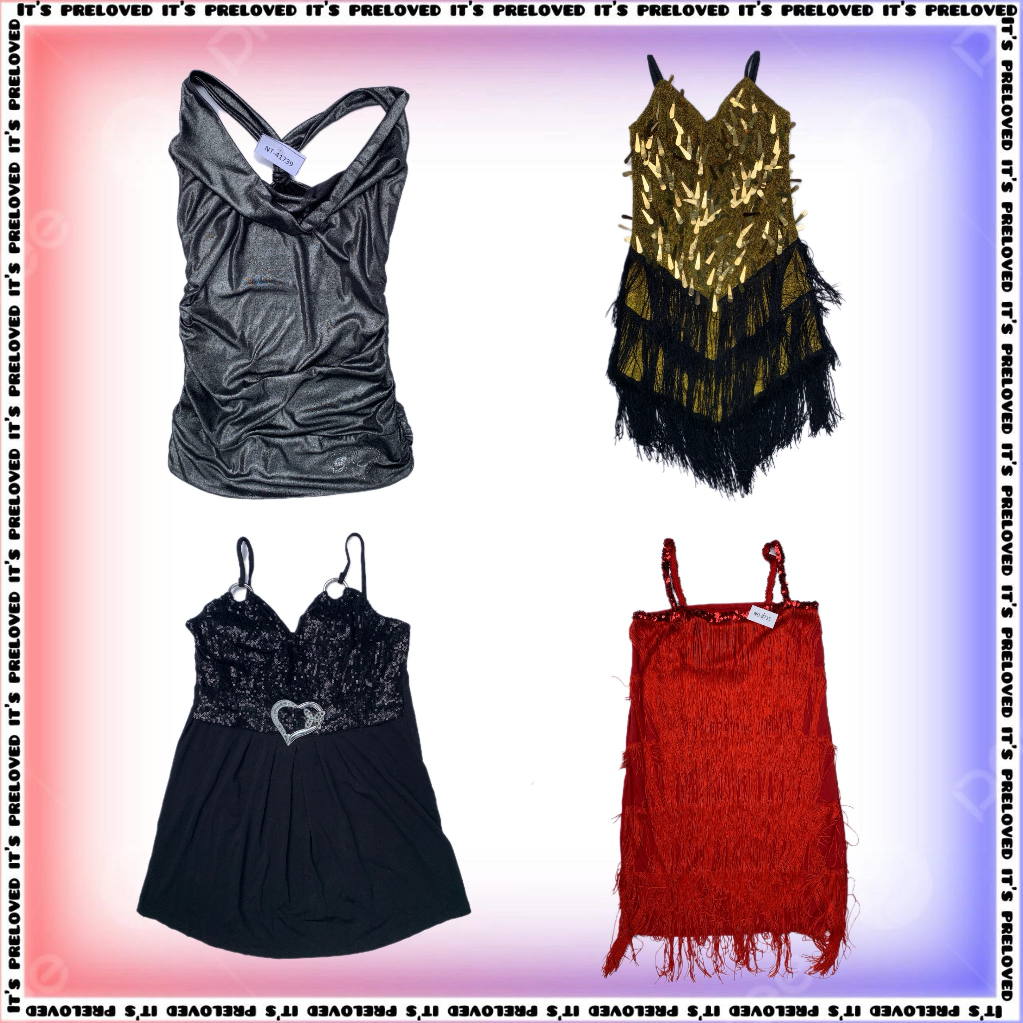 テクノレイブ - レザートップ/ジャケット、フラッパードレス、キャミソール、コルセット、レザーパンツ..