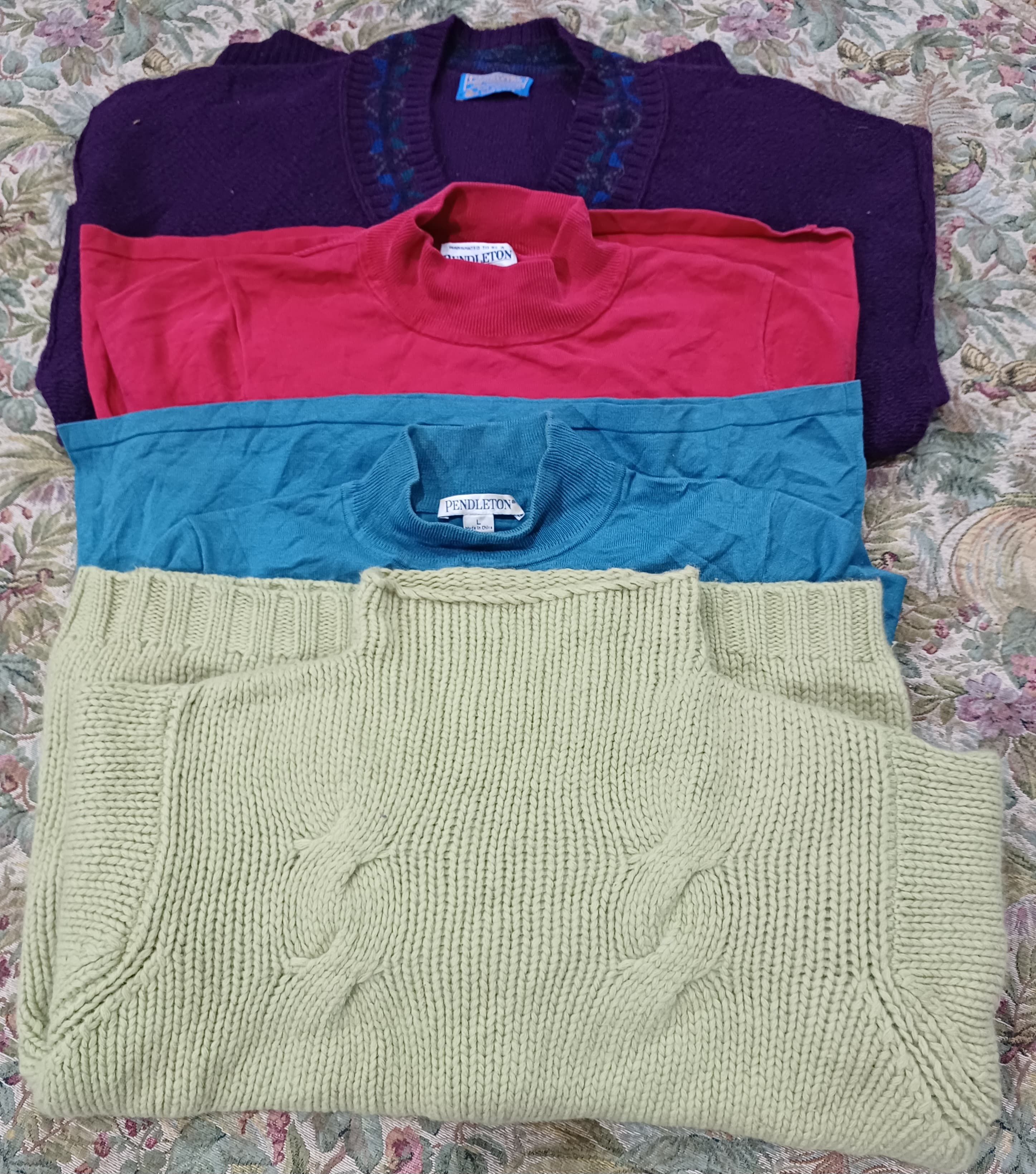 「Pandleton Mixed Sweater」