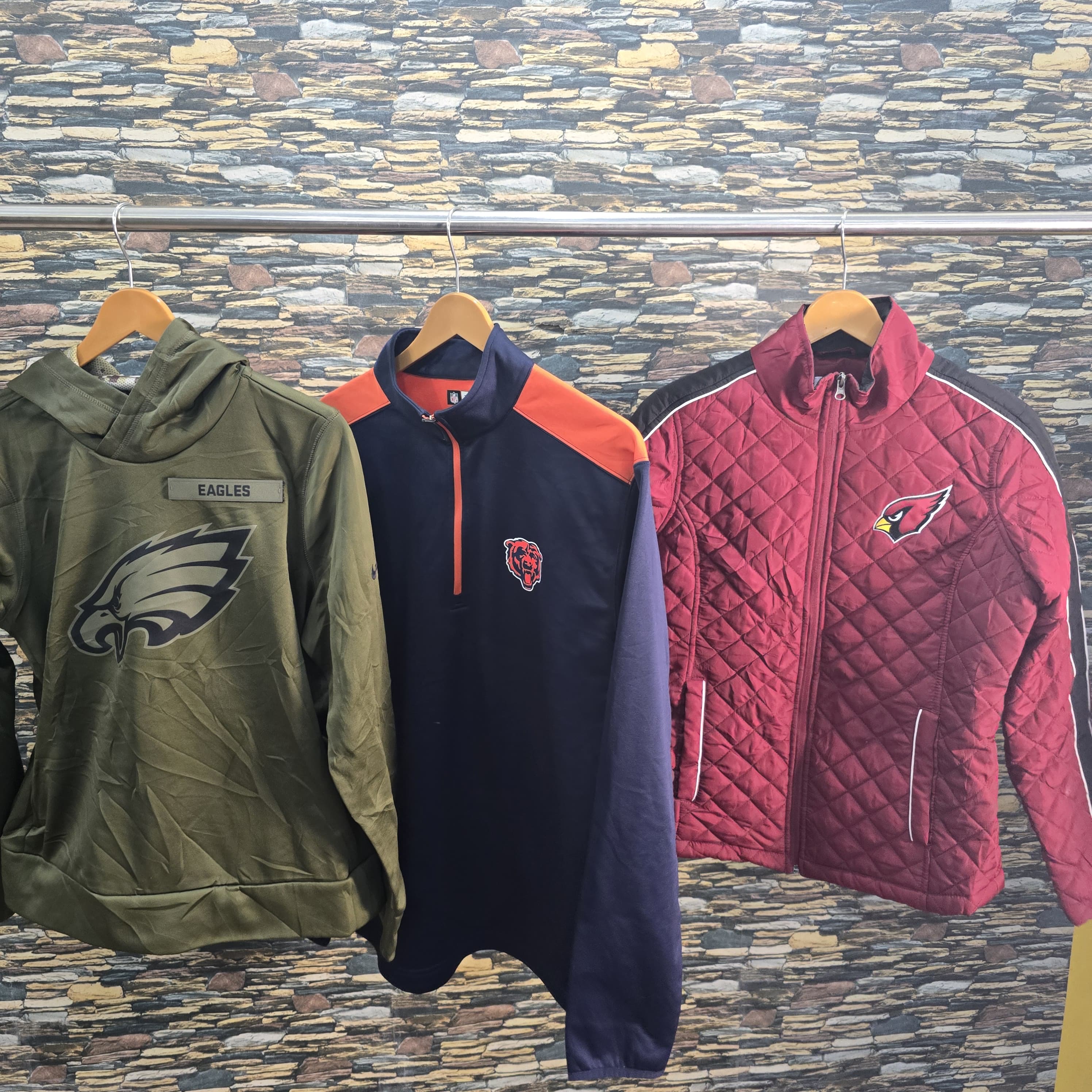 「AV-0876 NFL スウェットシャツとジャケット」