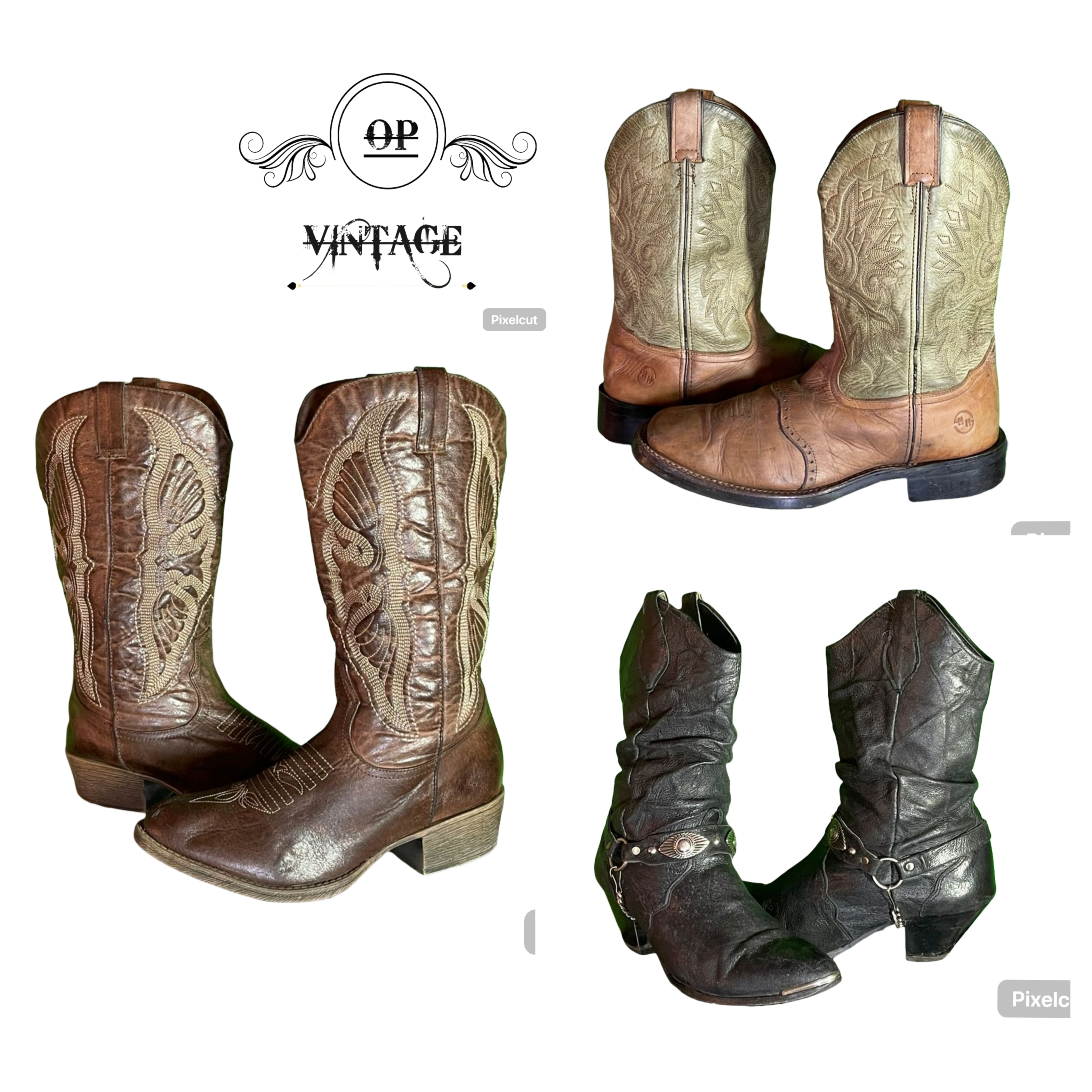 Op vintage 154 Best Branded Cowboy Boots