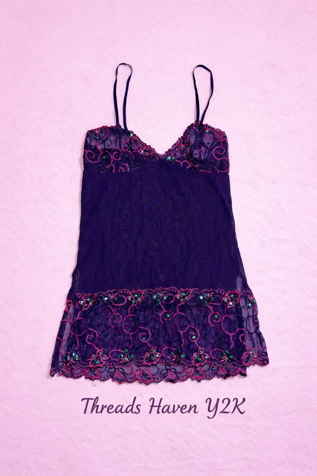 TH # 20 Y2K Mesh Net Top | Trendy Party Wear