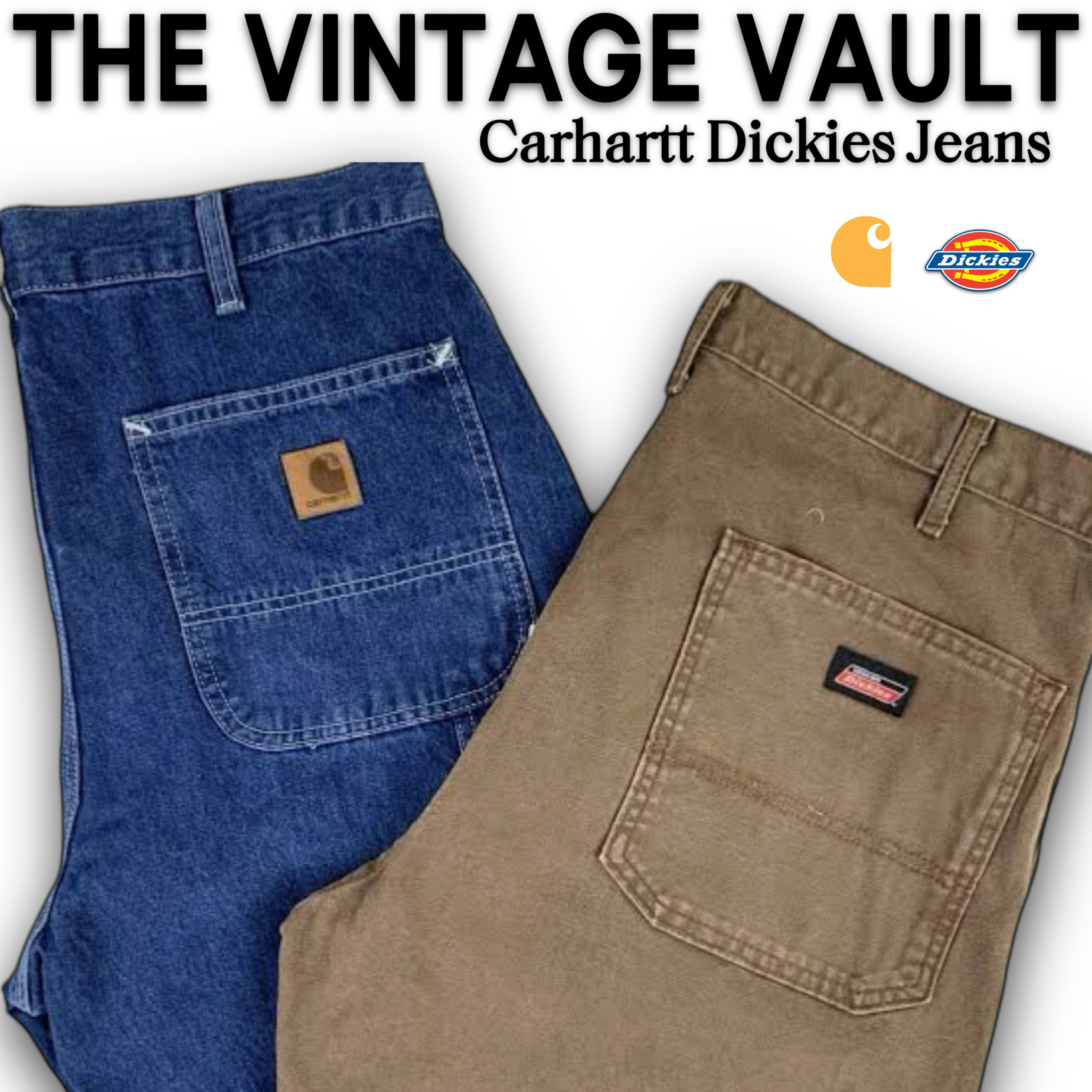 Carhartt Dickies Carpenter/Workwear Jeans