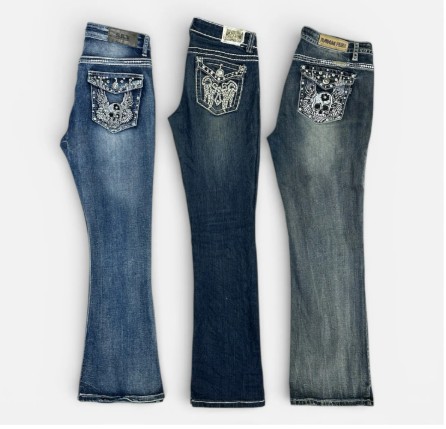 Y2k Embellished jeans