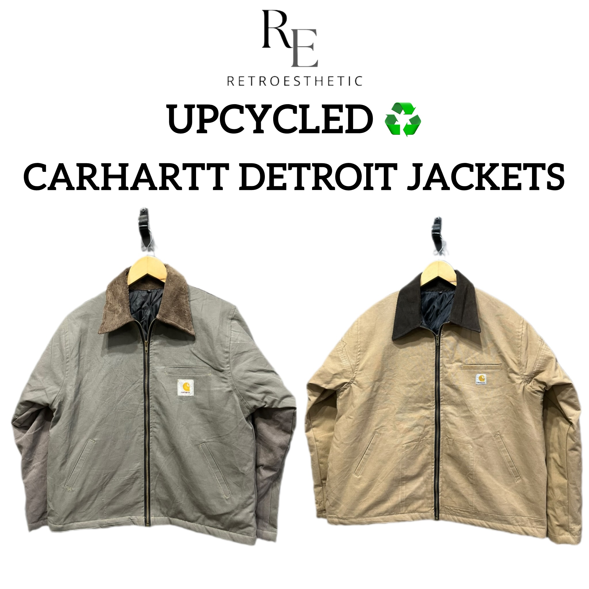 Chaquetas Carhartt Detroit recicladas