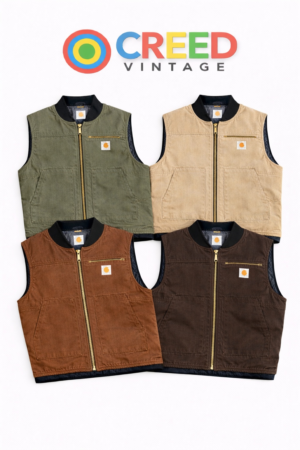CR1261 Upcycled Carhartt Vest