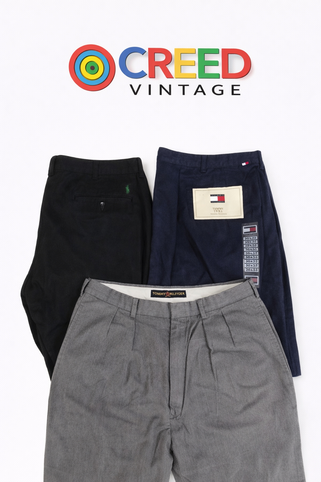 CR6423 Vintage Polo & Tommy Pants