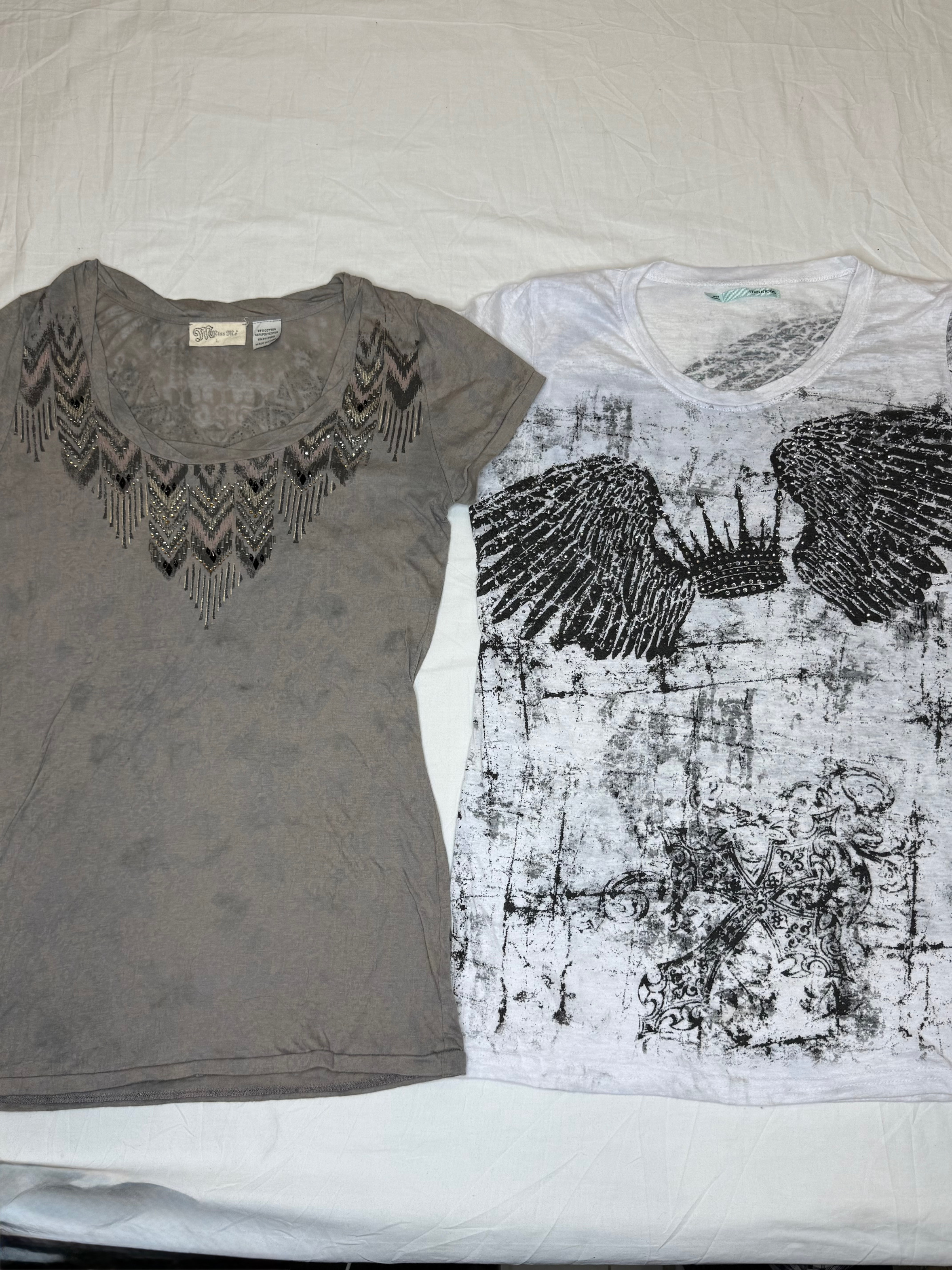 Y2KゴシックベビーTシャツ | V-T334