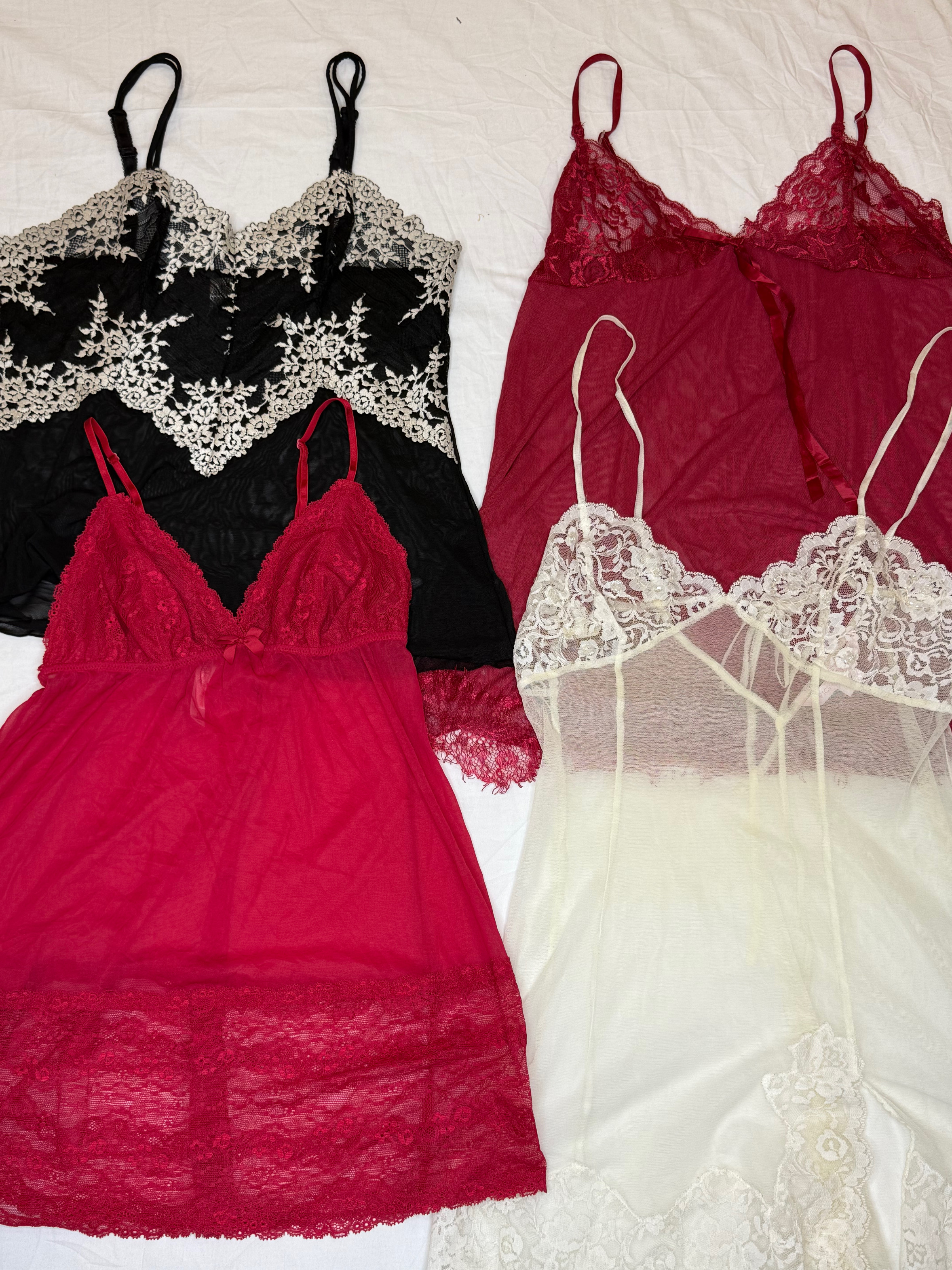 Y2Kランジェリーキャミトップ | V-T335