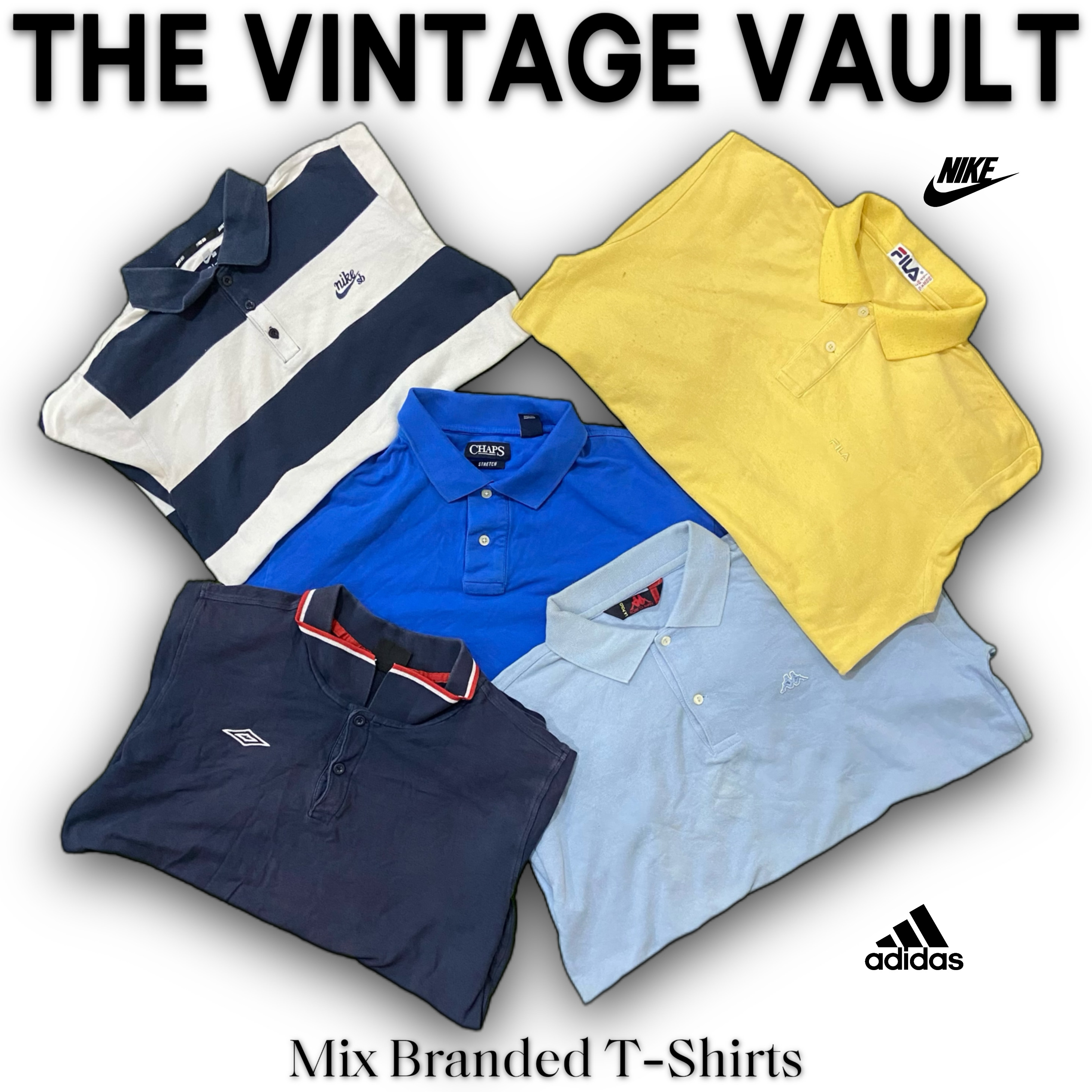 Mix Branded T-Shirts including Nike, Adidas and ot..