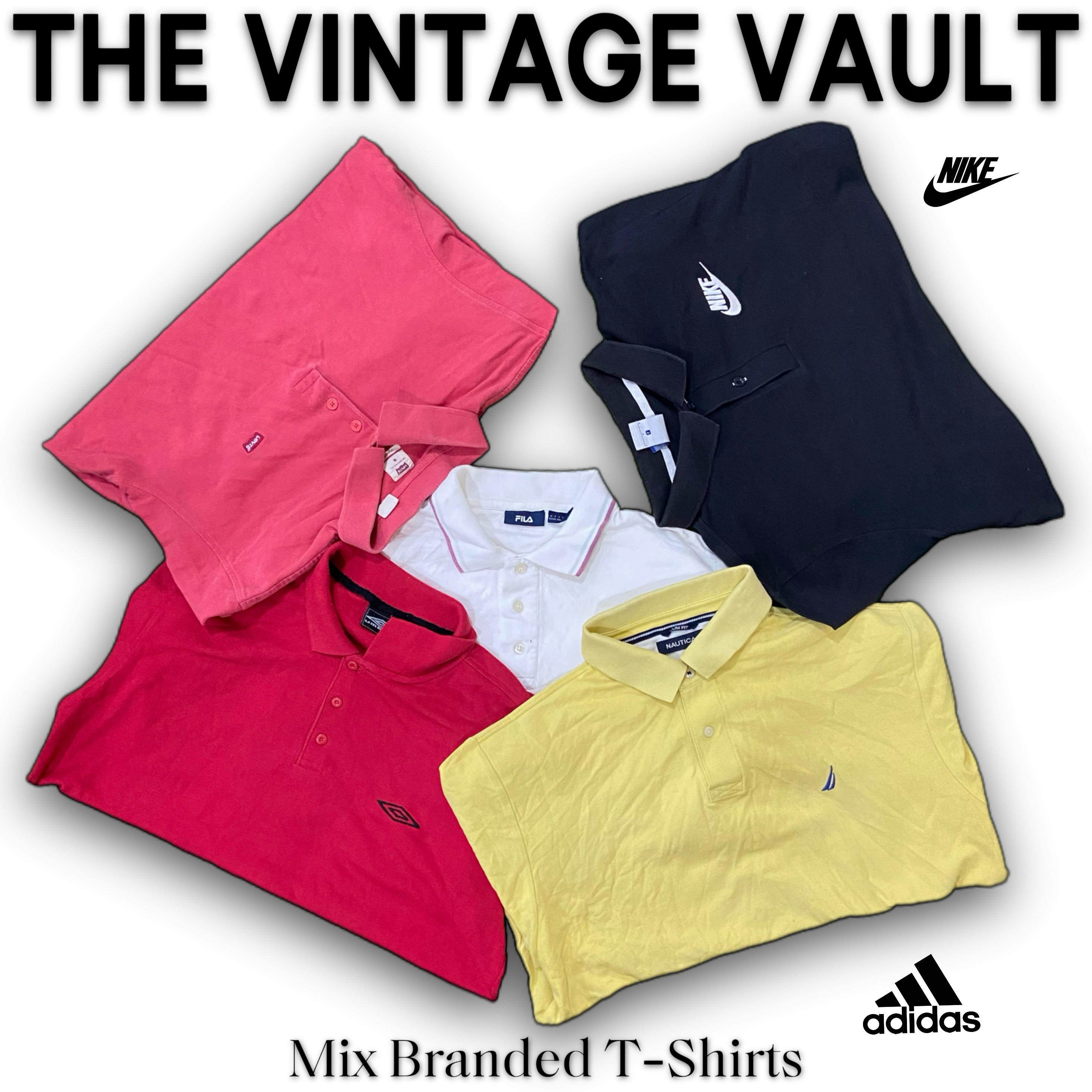 Mix Branded T-Shirts including Nike, Adidas and ot..