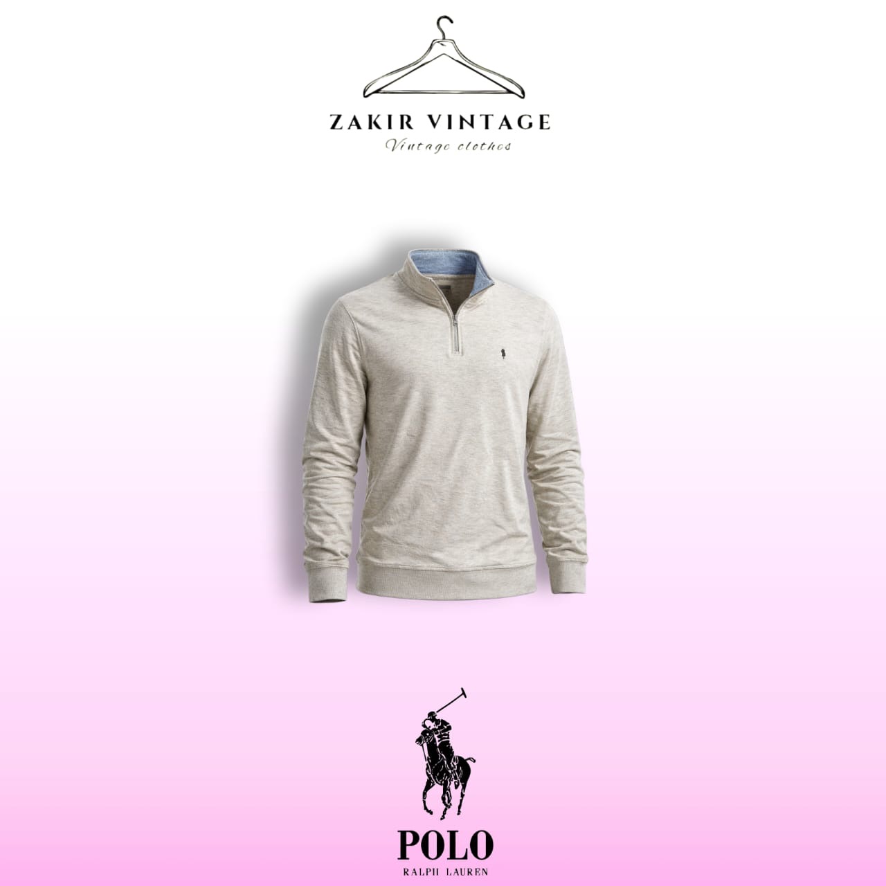 Ralph Lauren 1/4 Zip Sweater