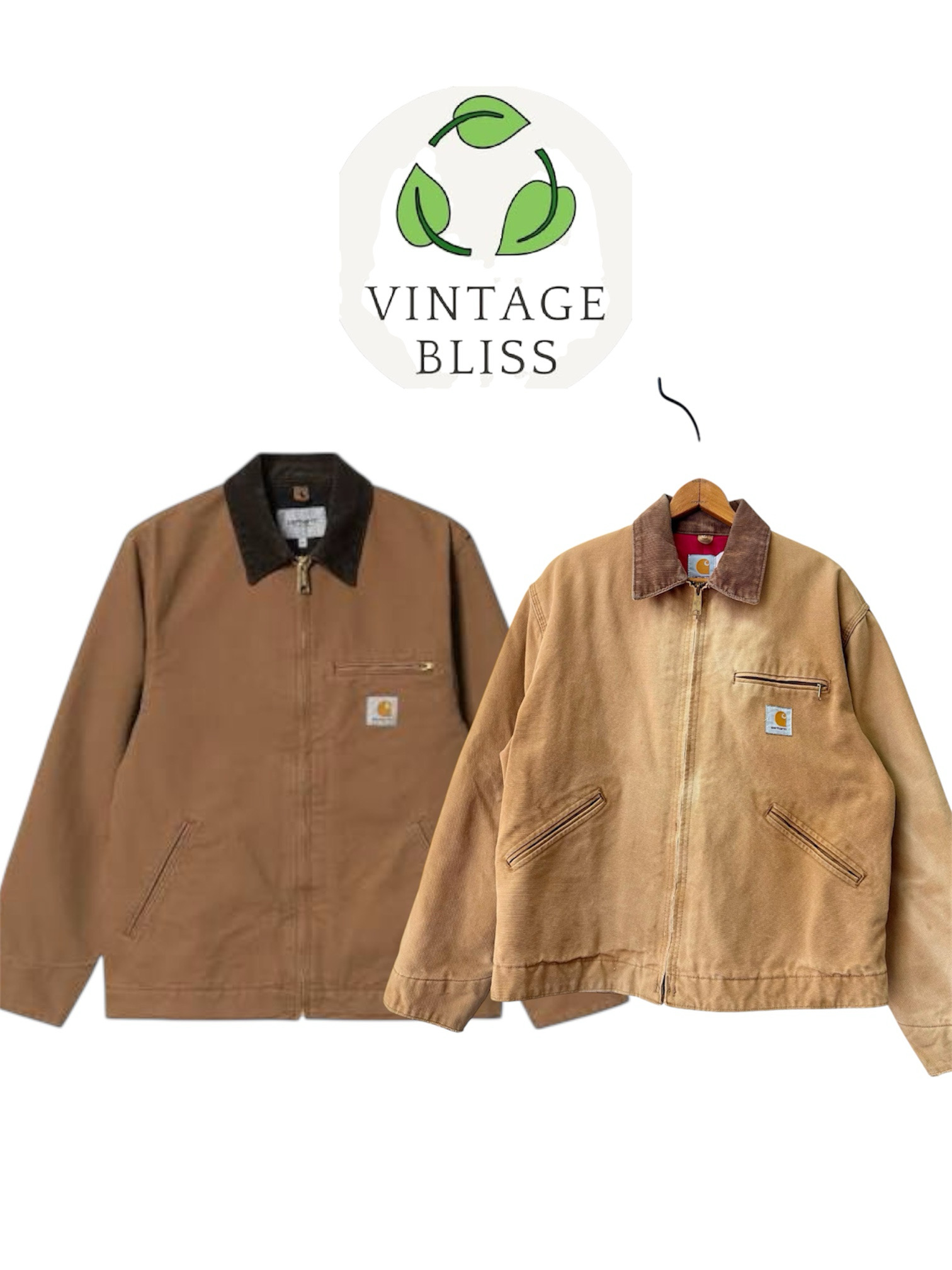 🔥 Chaqueta Carhartt Detroit reciclada