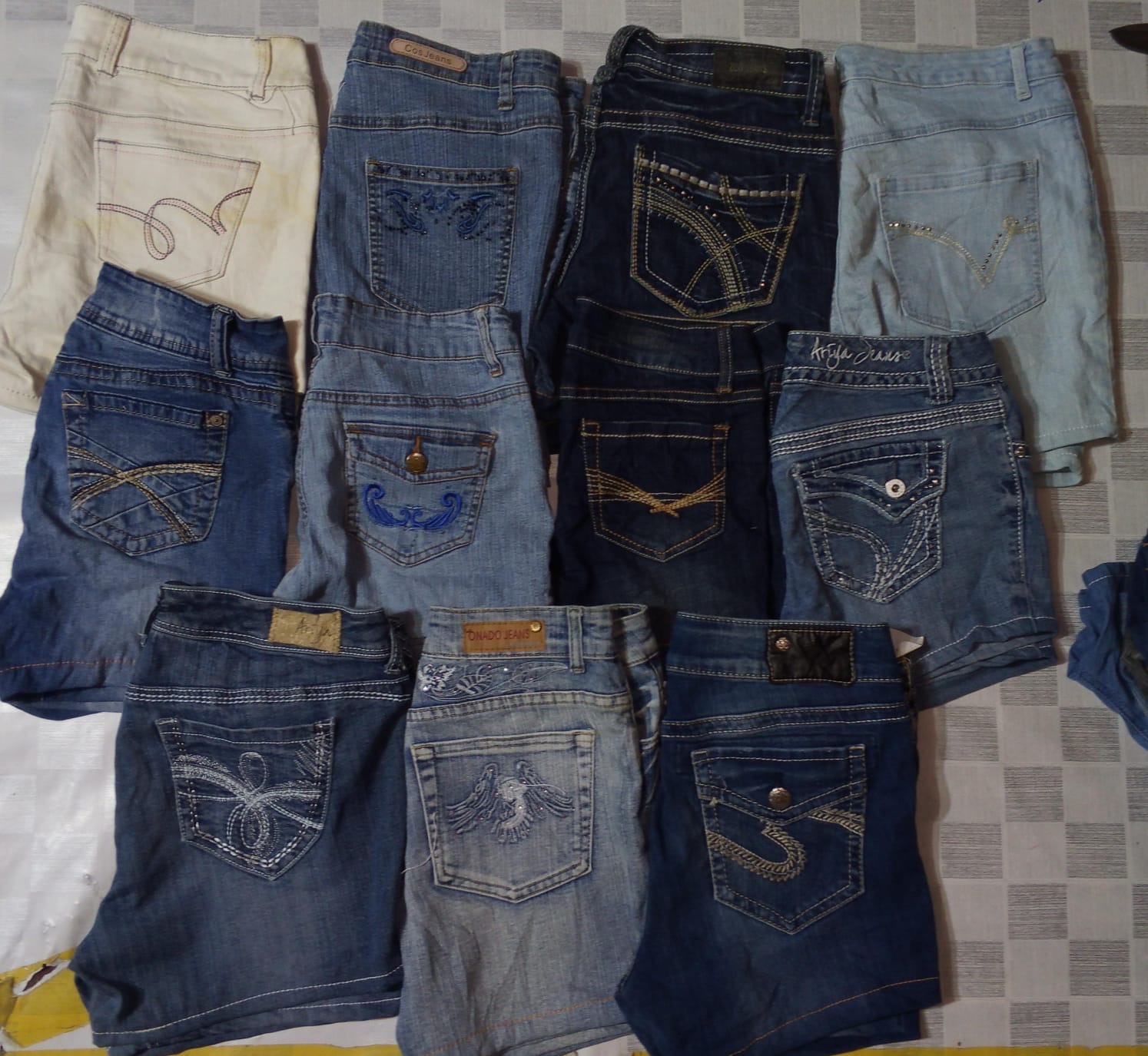 MINI PANTALONCINI WALLFLOWER E ALTRI MARCHI MIX (I..