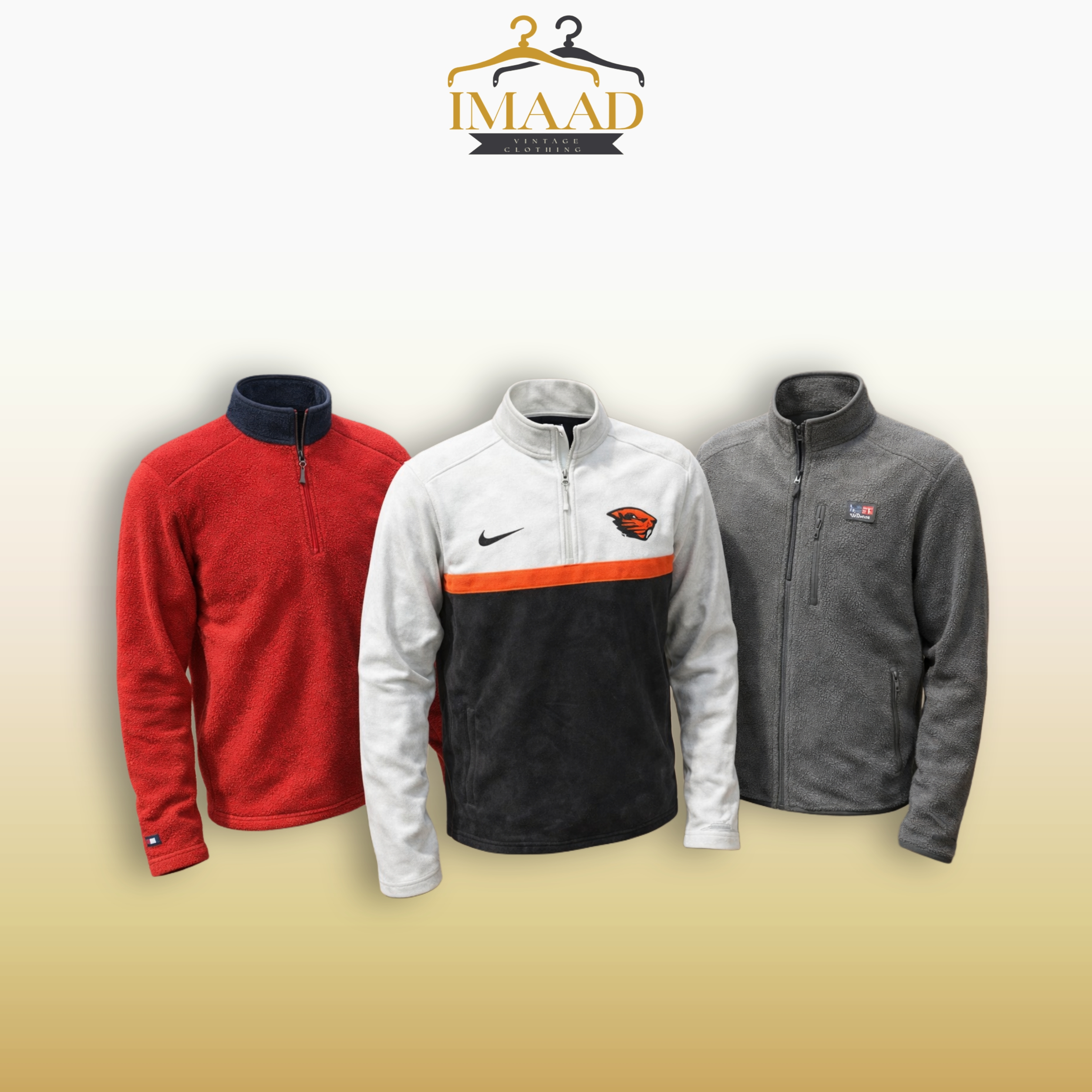 Branded fleece jacket