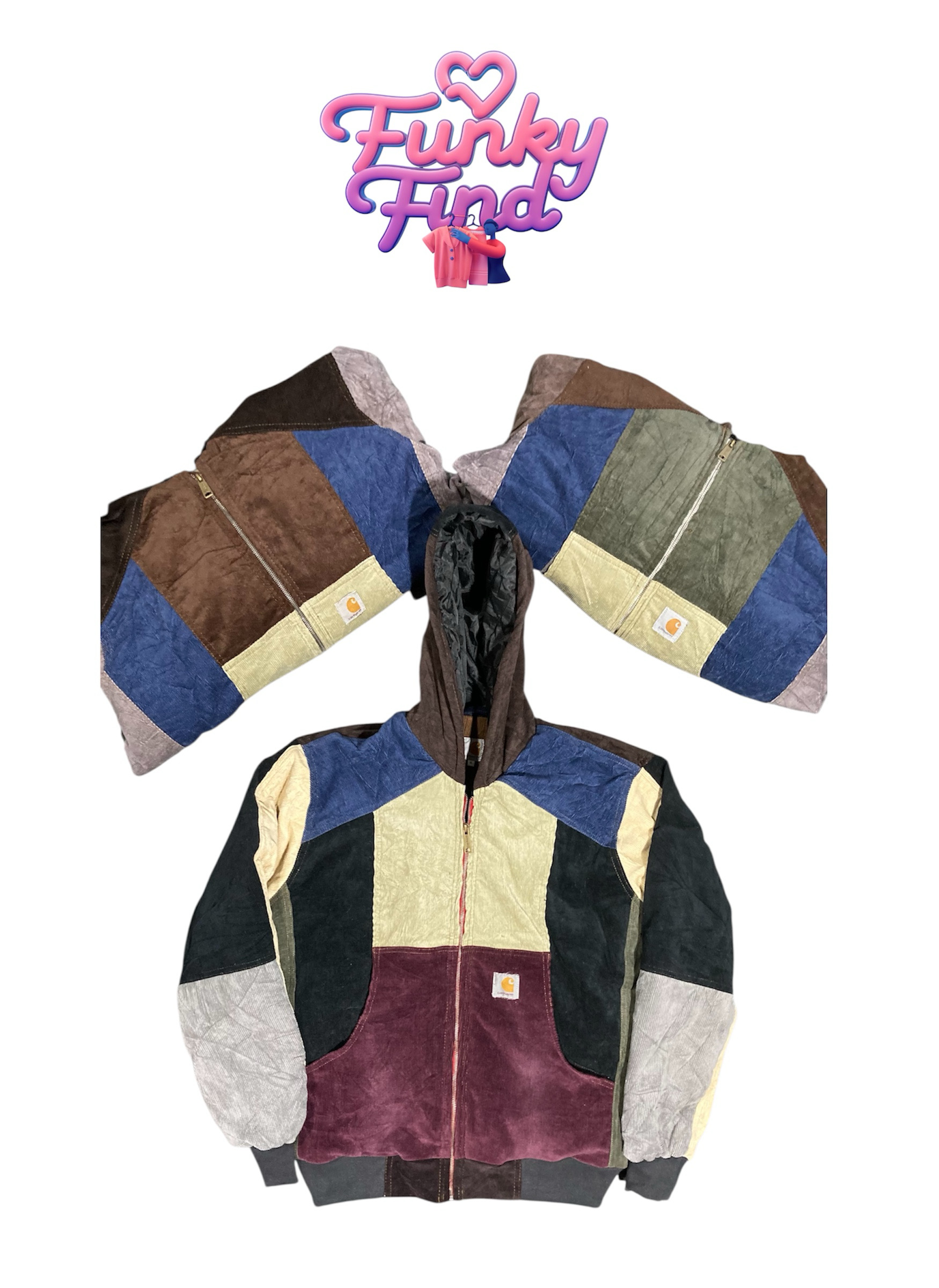 Sudadera de pana Carhartt reciclada