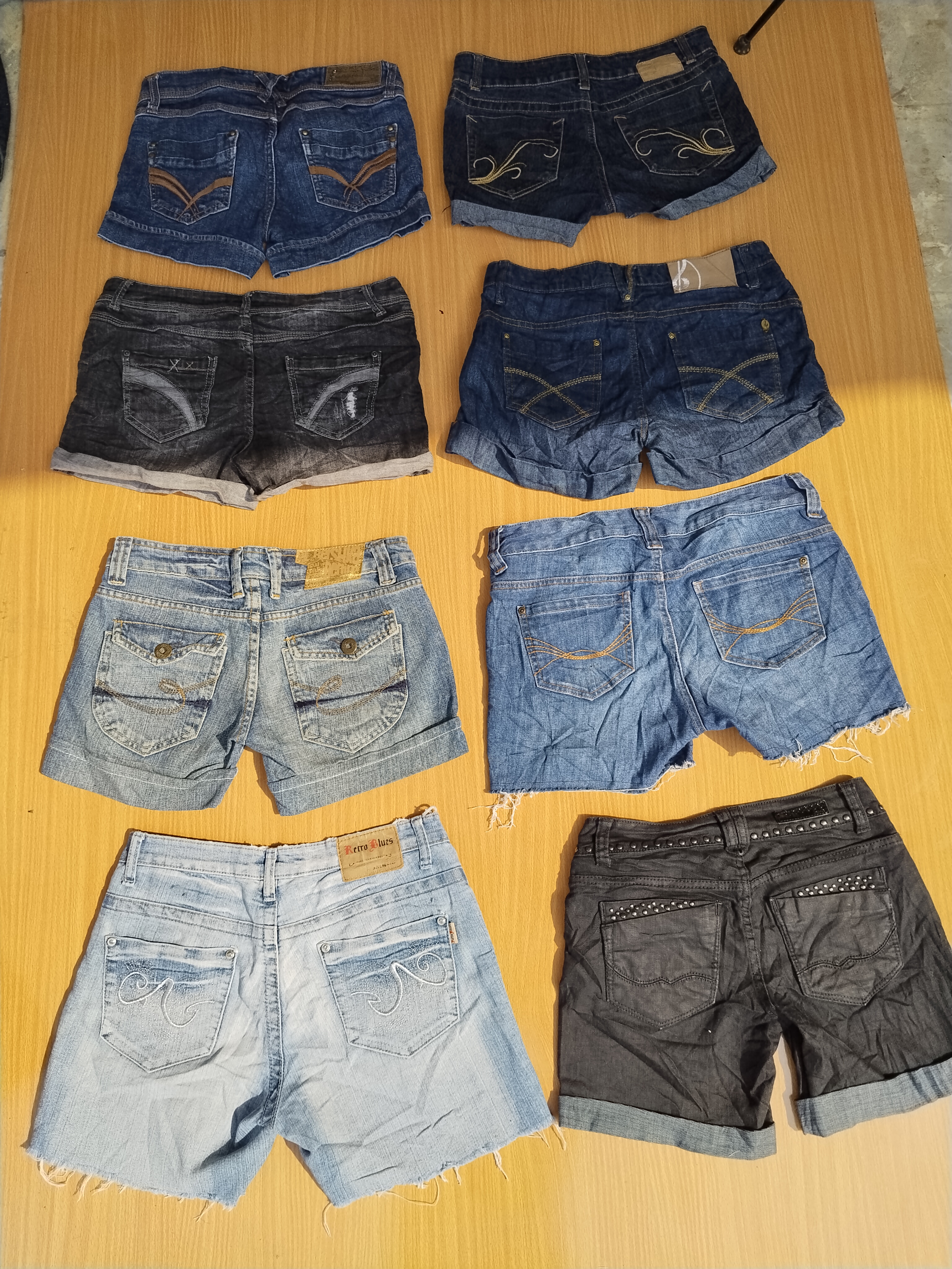 Bershka Denim and other mini shorts (MSH-14)