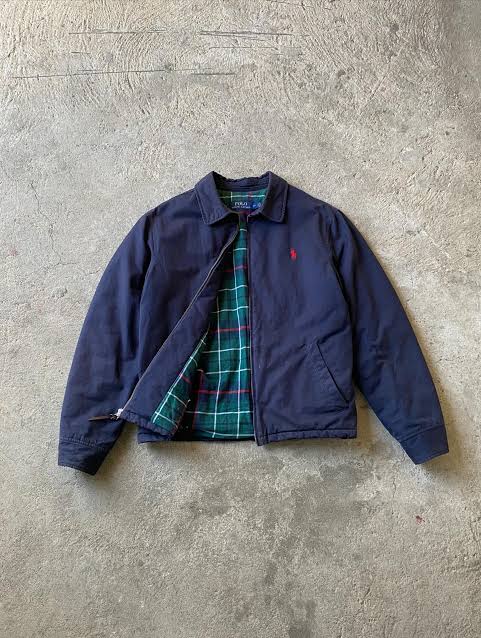 Up cycled Polo Ralph Lauren Harrington jacket