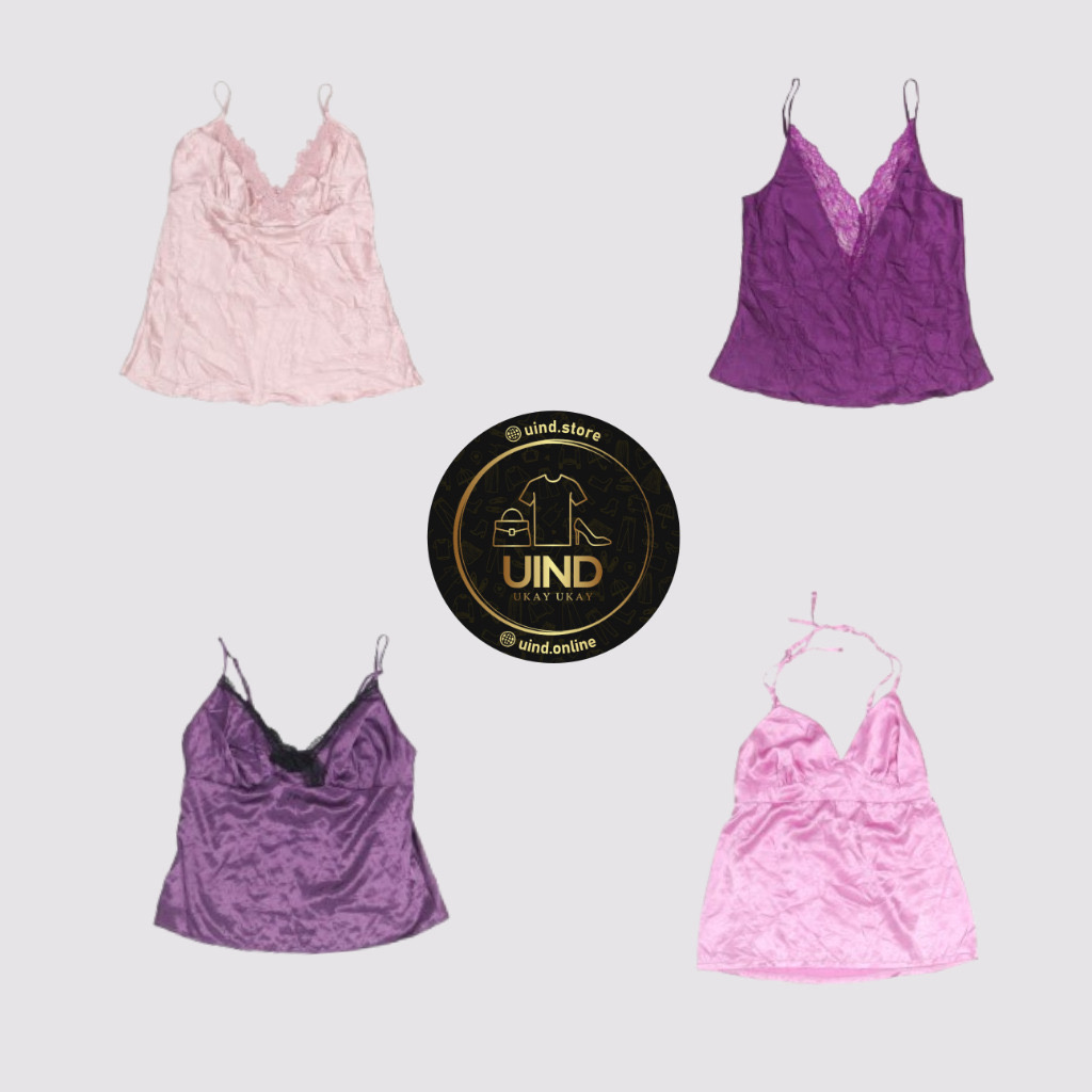 Y2K Plum & Petal Cami Tops