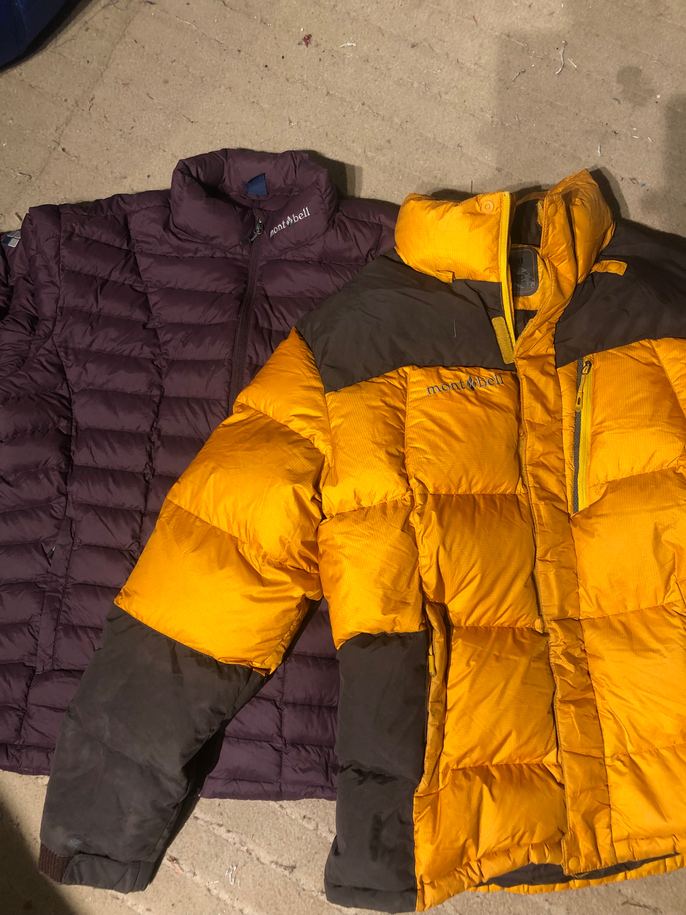Montbell puffer jacket