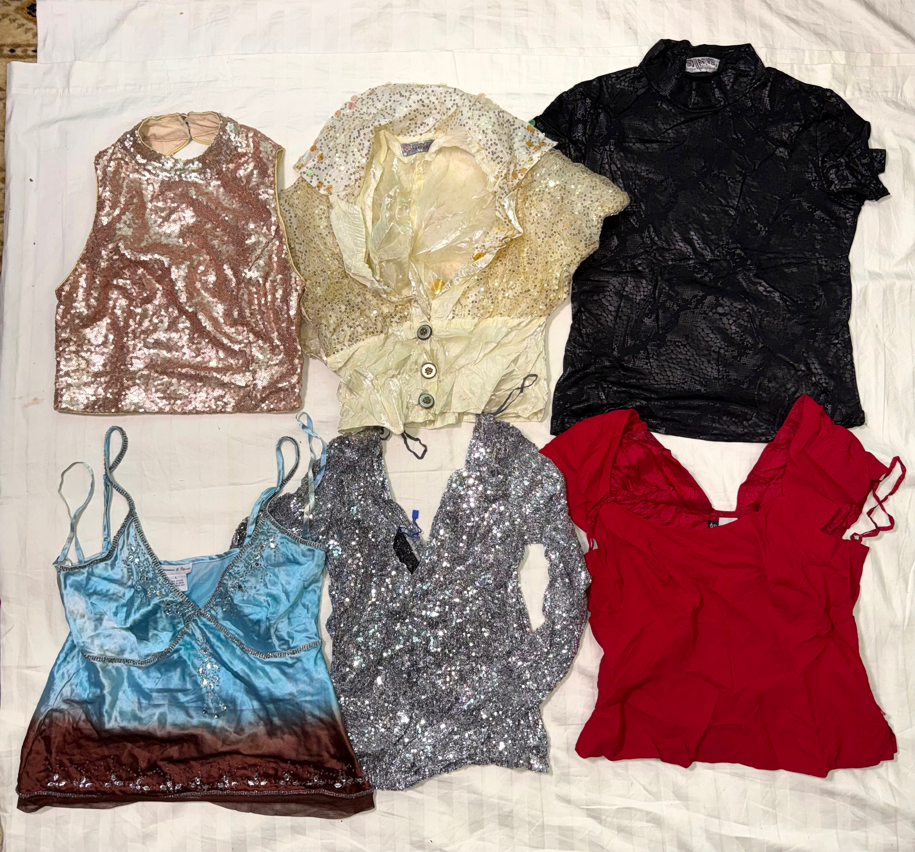 Collezione Y2K Sparkle - Top da festa del picco de..