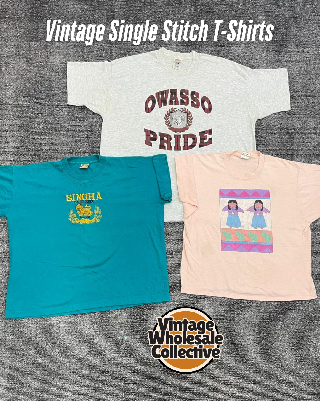 Vintage Single-Stitch T-Shirts - (08/02)