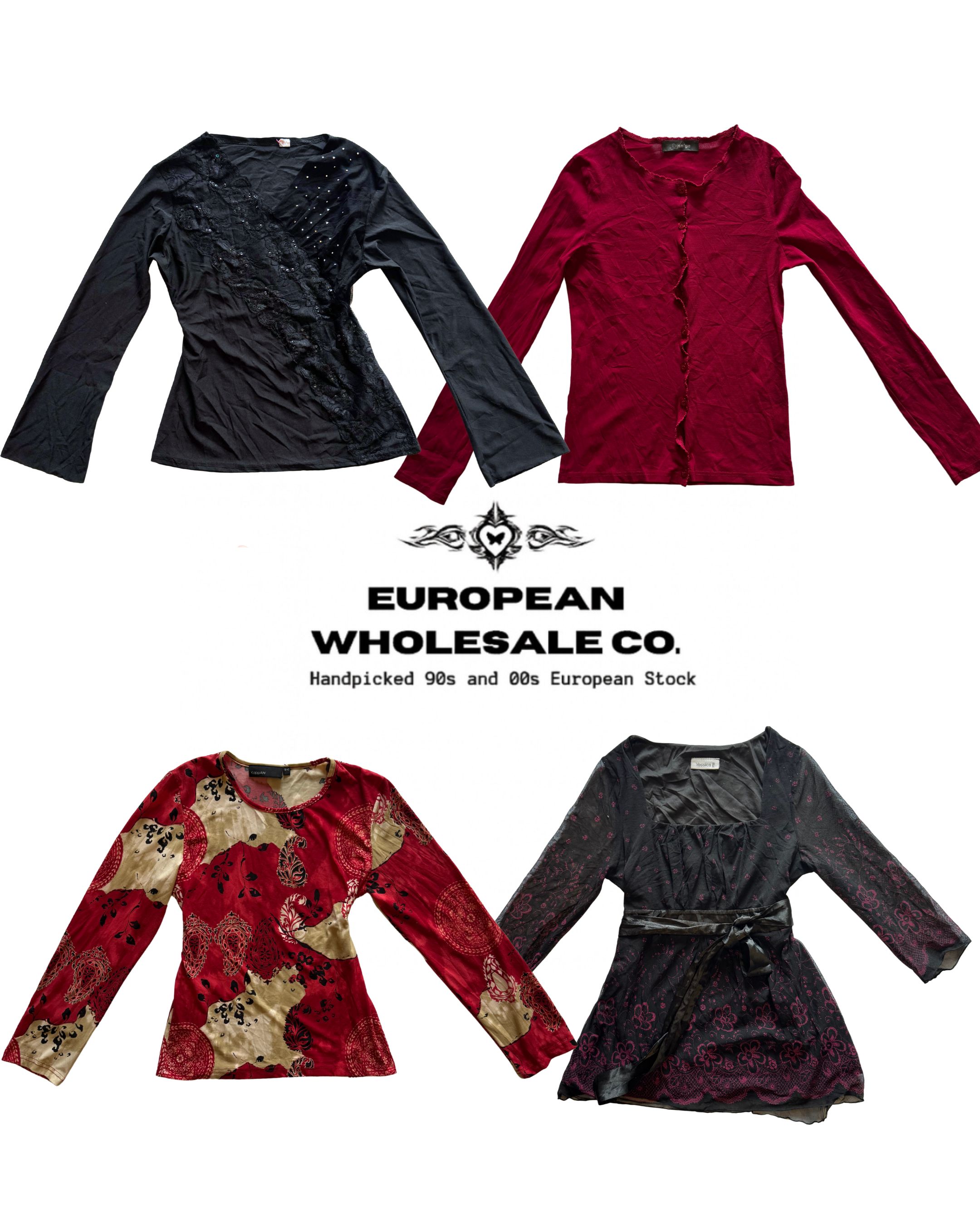 Y2K NYC Date Night Mesh Tops