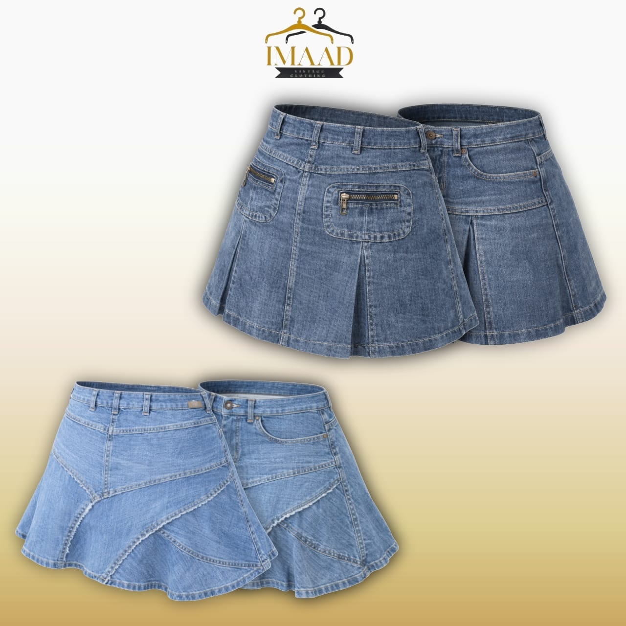 Branded Denim sexy skirt