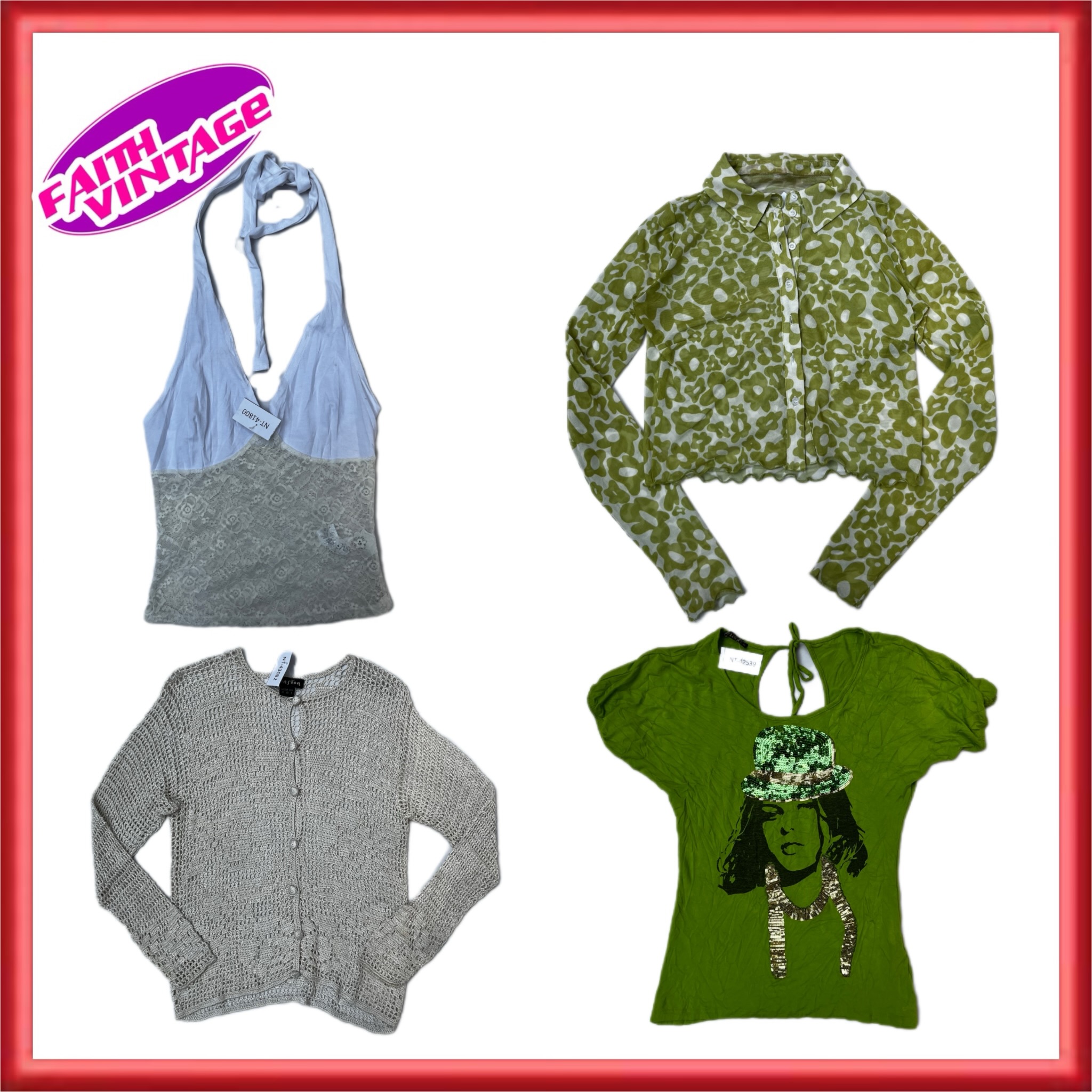 Milo Early 2000’s Box Mystry Top Skirt and Dress B..