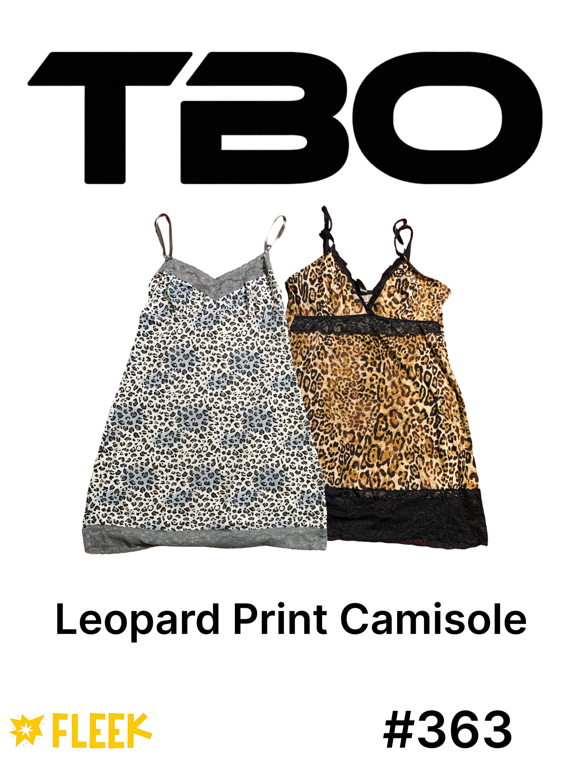 Leopard Print Camisole     #363