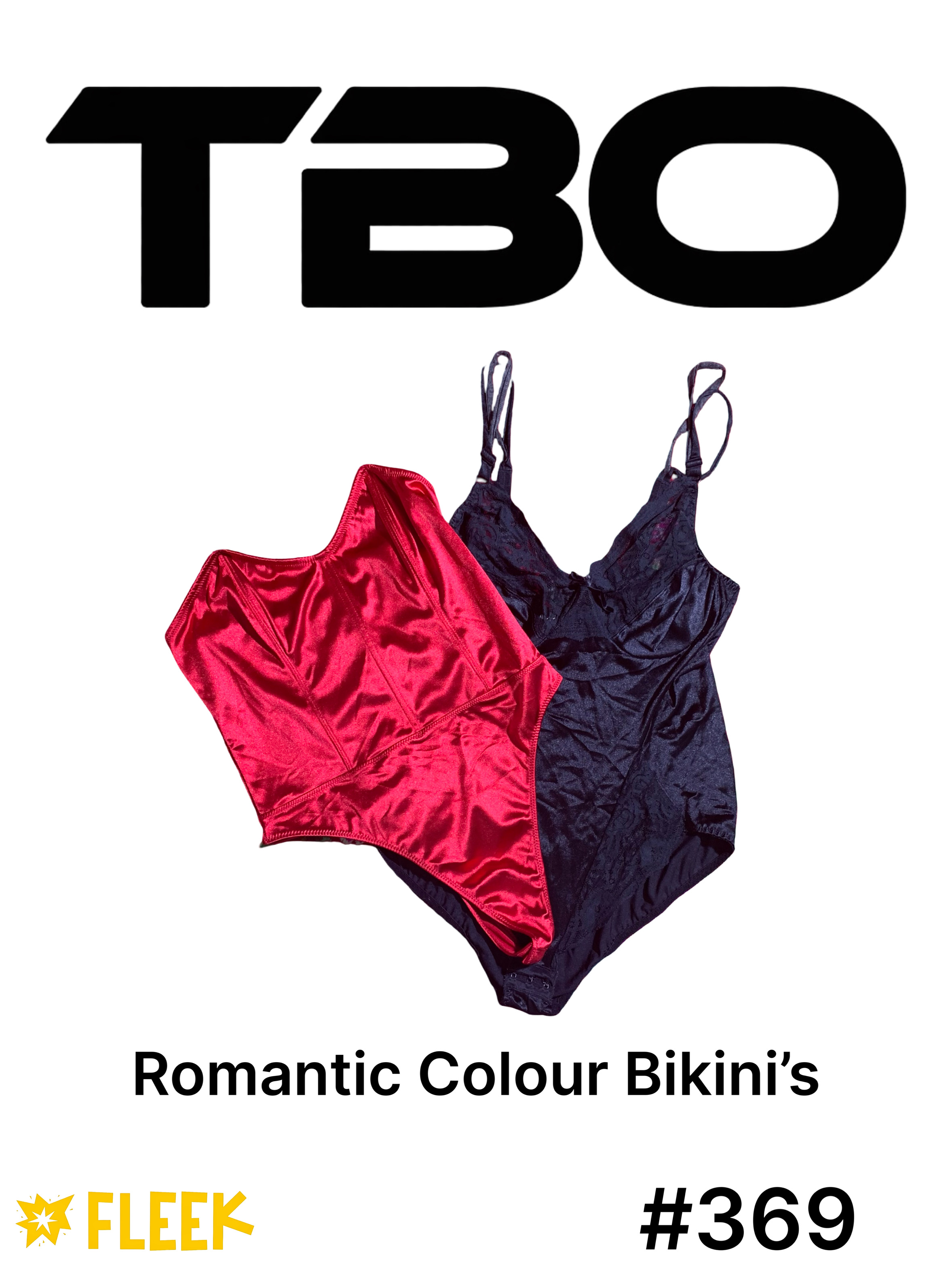 Costume da bagno colorato romantico    #369