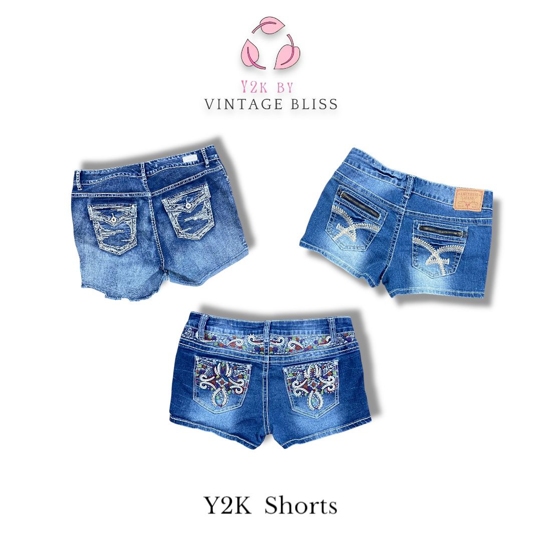 Y2K Denim mini Shorts
