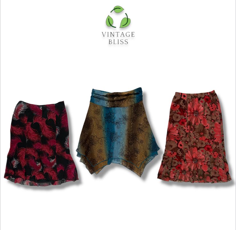 Jupes longues Y2K en poly