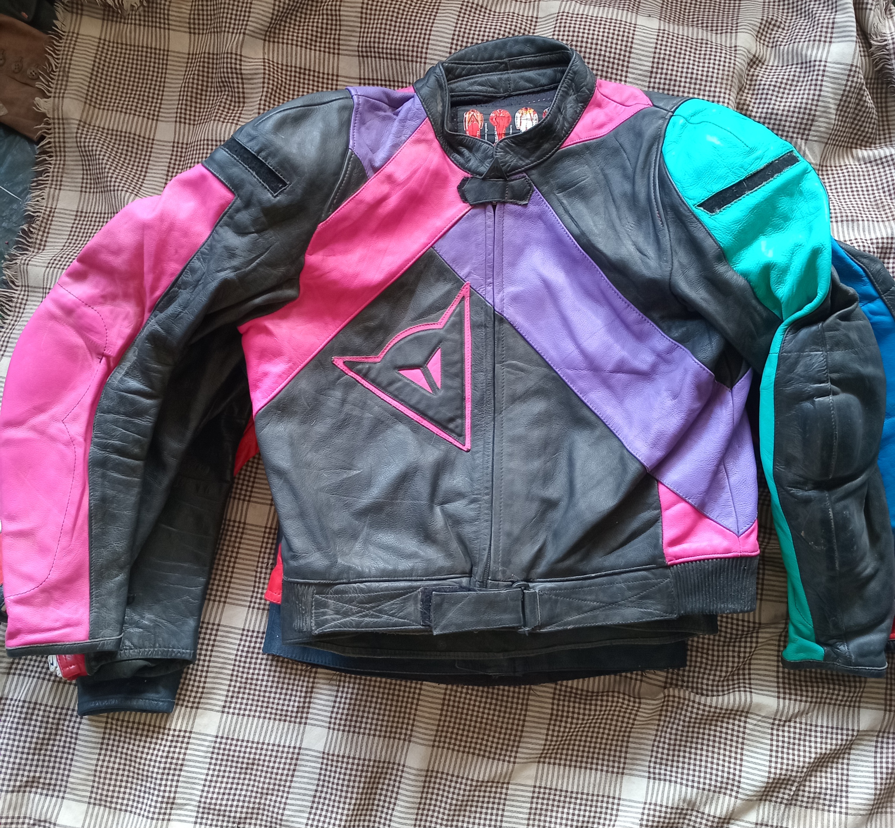 Leather motorbike jackets