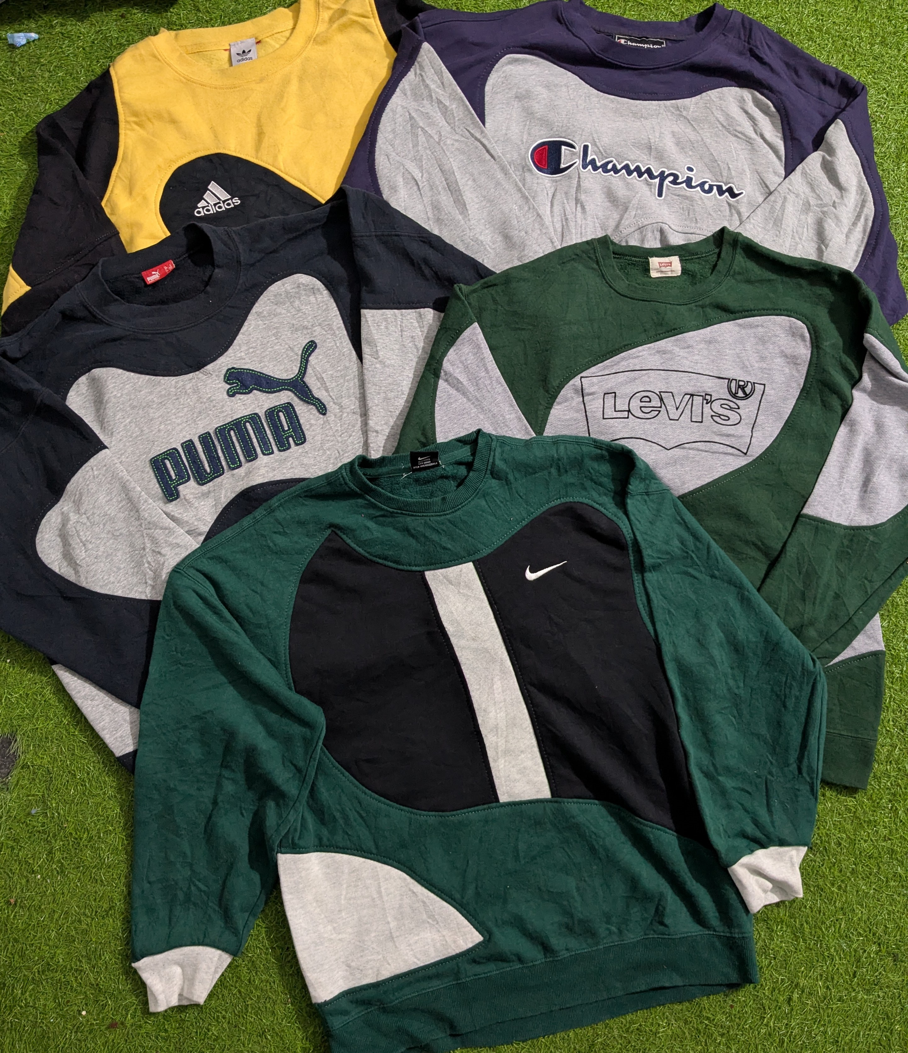 Upcycle Mixed brands sweatshirt