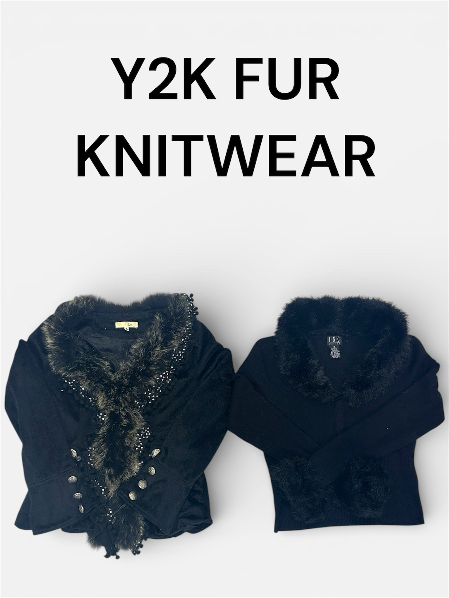 Y2K FUR KNITWEAR