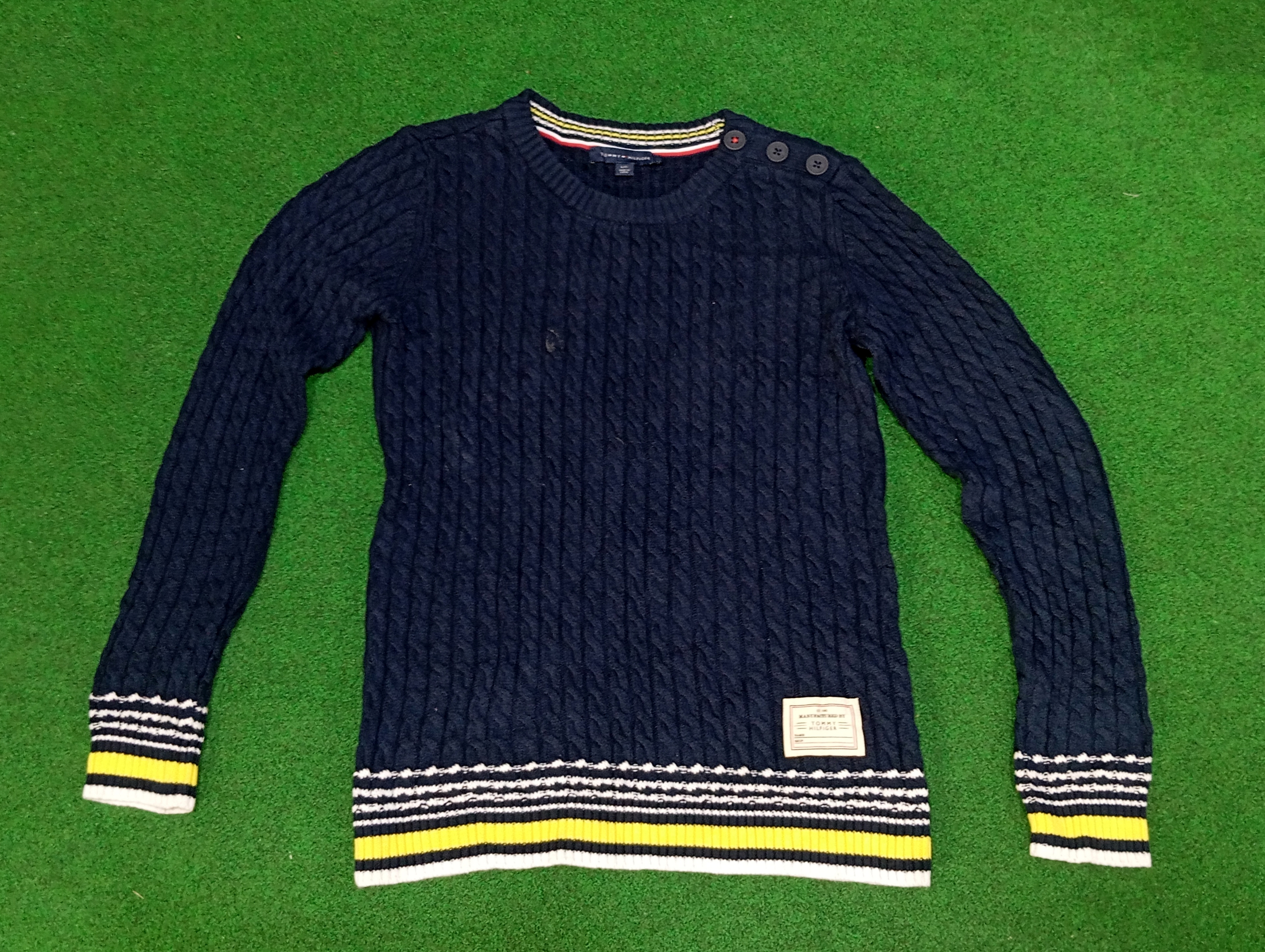 Mms197 Tommy Hilfiger Mix Sweater