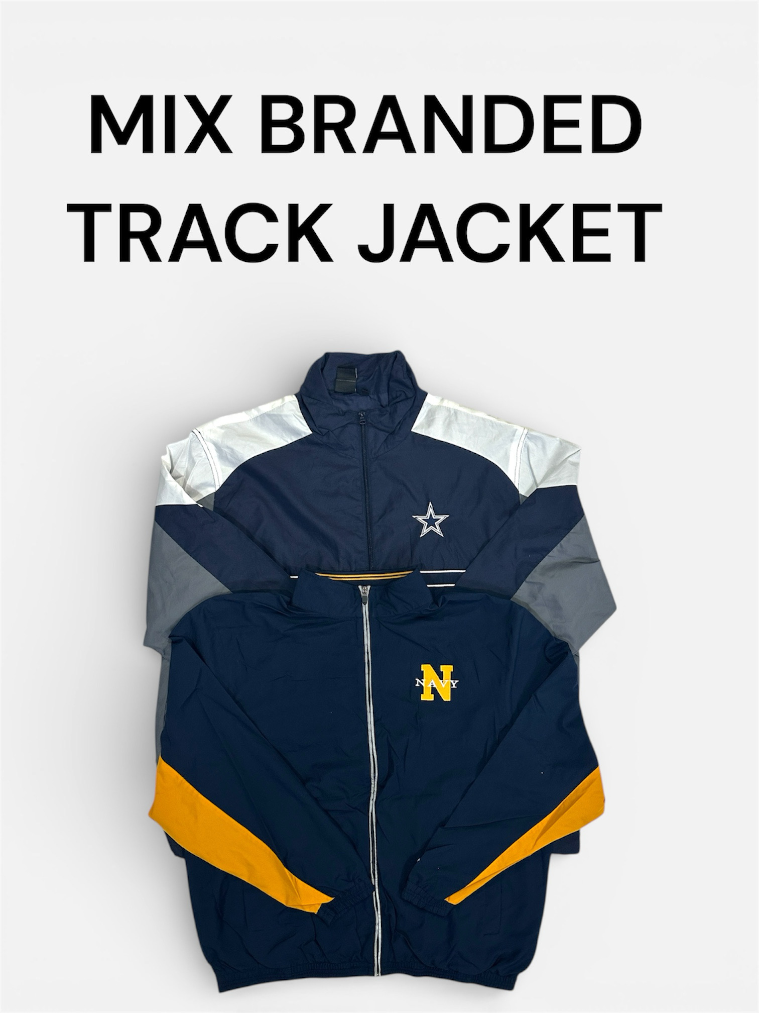 MIX BRANDED TRACK JACKETS