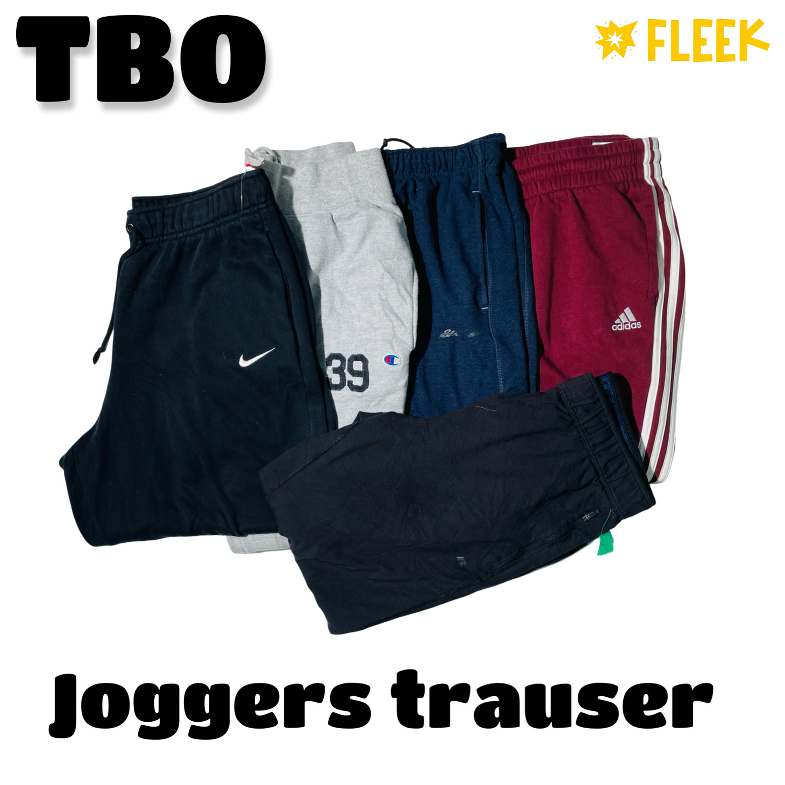 Mix joggers di marca, pantaloni